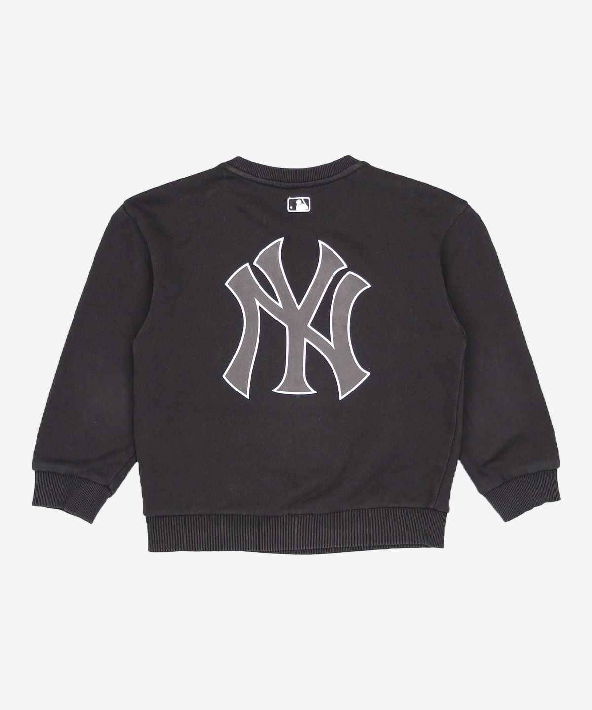 엠엘비 키즈(MLB KIDS) 베이직 빅로고 기모 맨투맨 NY (Black) 120