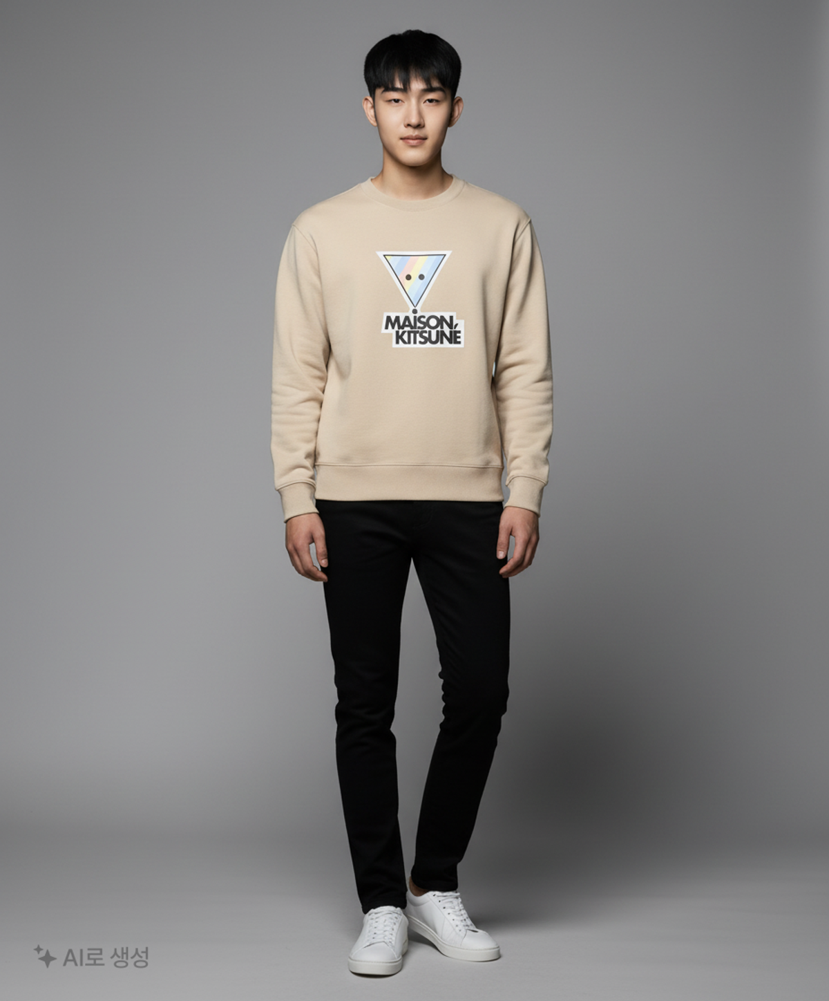 메종 키츠네(MAISON KITSUNE) 맨투맨/스웨트셔츠 XL