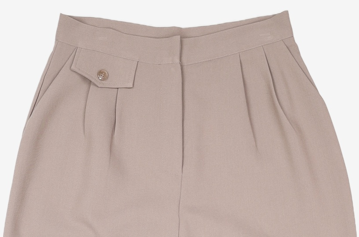 더블유스탠다드(W STANDARD) 더블턱포켓슬렉스 DOUBLE POCKET SLACKS 0MM