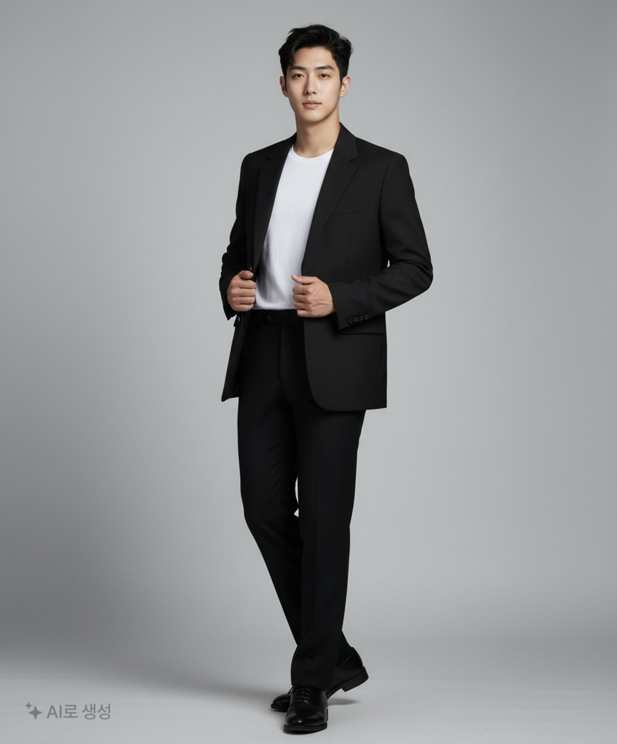 무신사 스탠다드(MUSINSA STANDARD) 빅 대디 오버사이즈 블레이저 [블랙] L