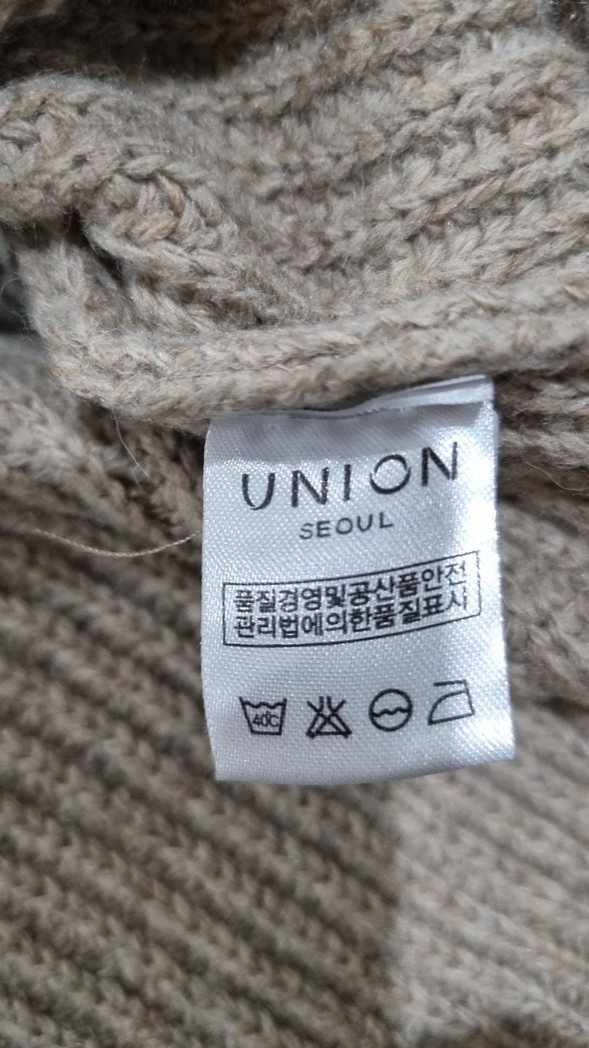 유니온(UNION) 니트/스웨터 FREE