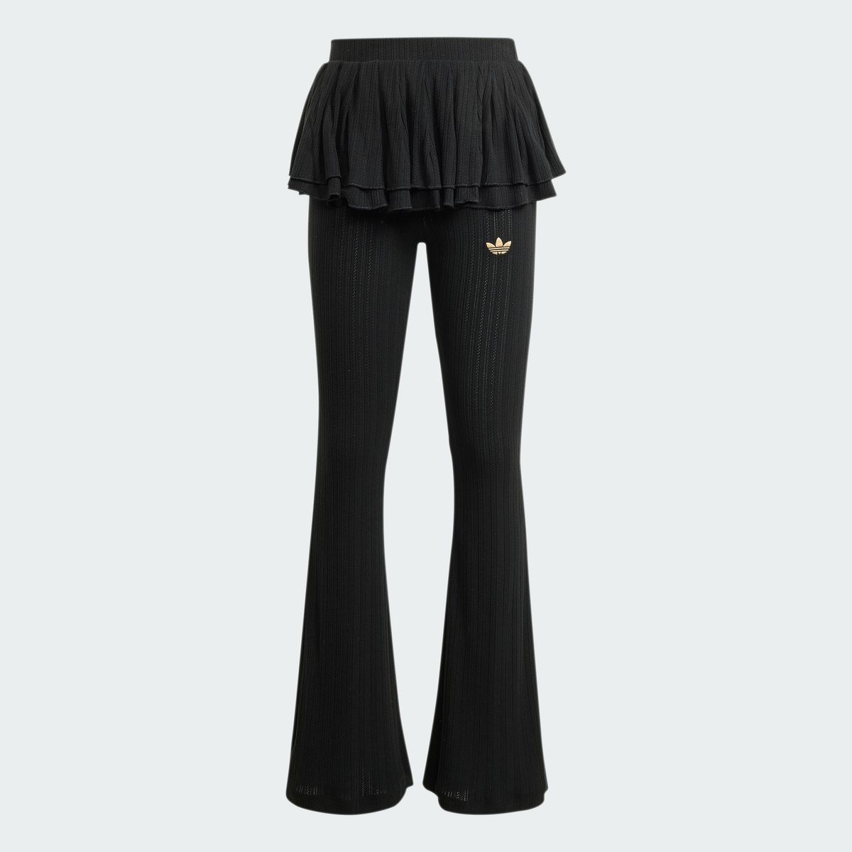 아디다스 키즈(ADIDAS KIDS) 슬림 러플 니트 레깅스 KR3921
