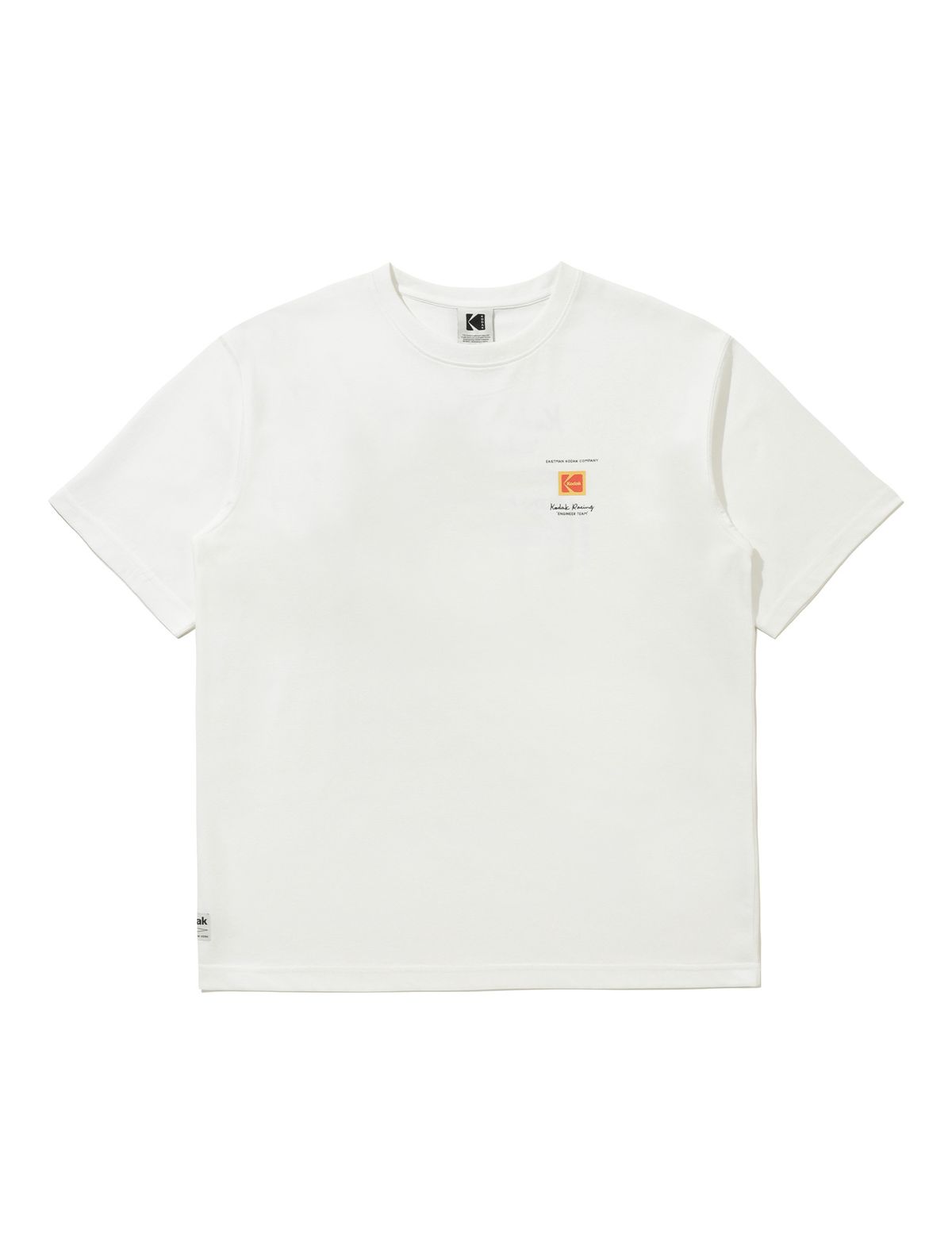 코닥(KODAK) 레이싱 아카이브 그래픽 반팔티 WHITE