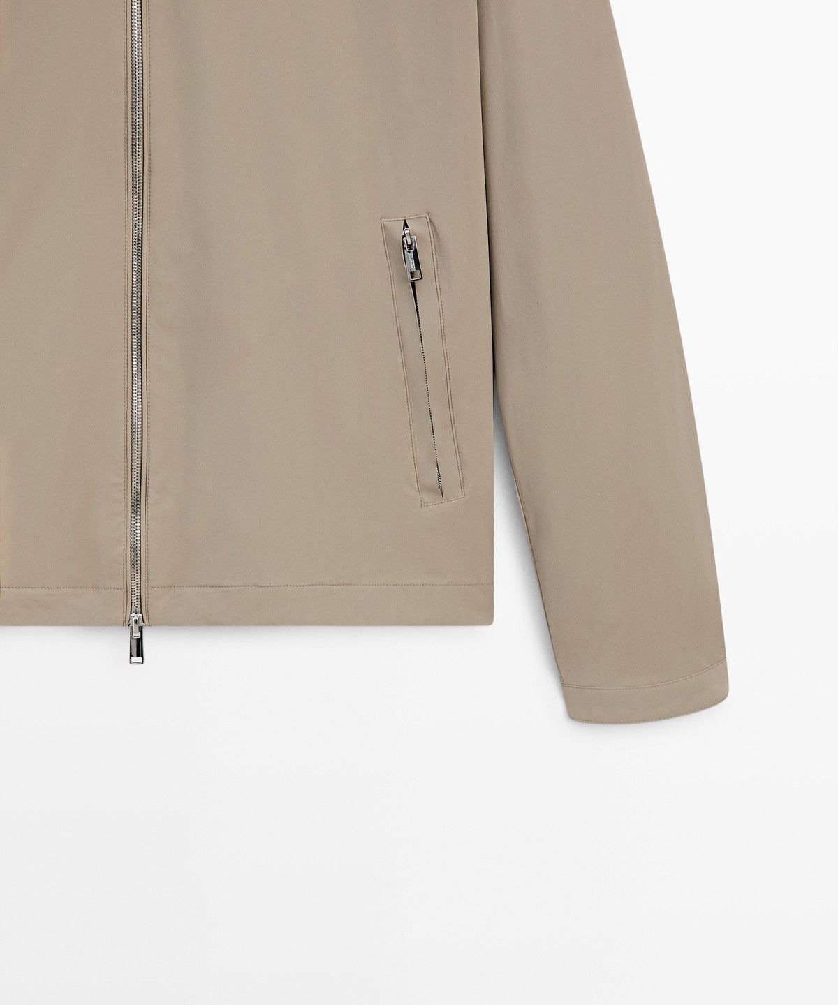 마시모두띠(MASSIMO DUTTI) 라이트웨이트 크롭 재킷