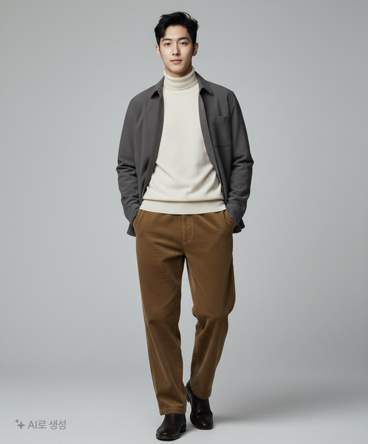 유니클로(UNIQLO) 코튼 팬츠 L
