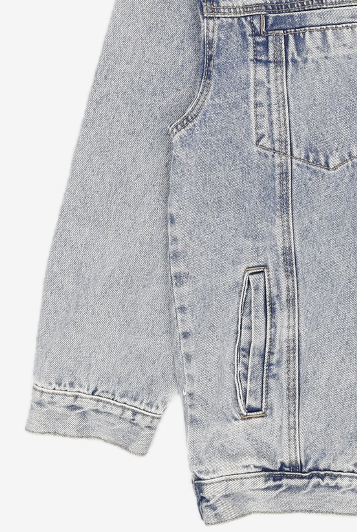 미쏘(MIXXO) 후드 데님 자켓 MIWJEC307J M