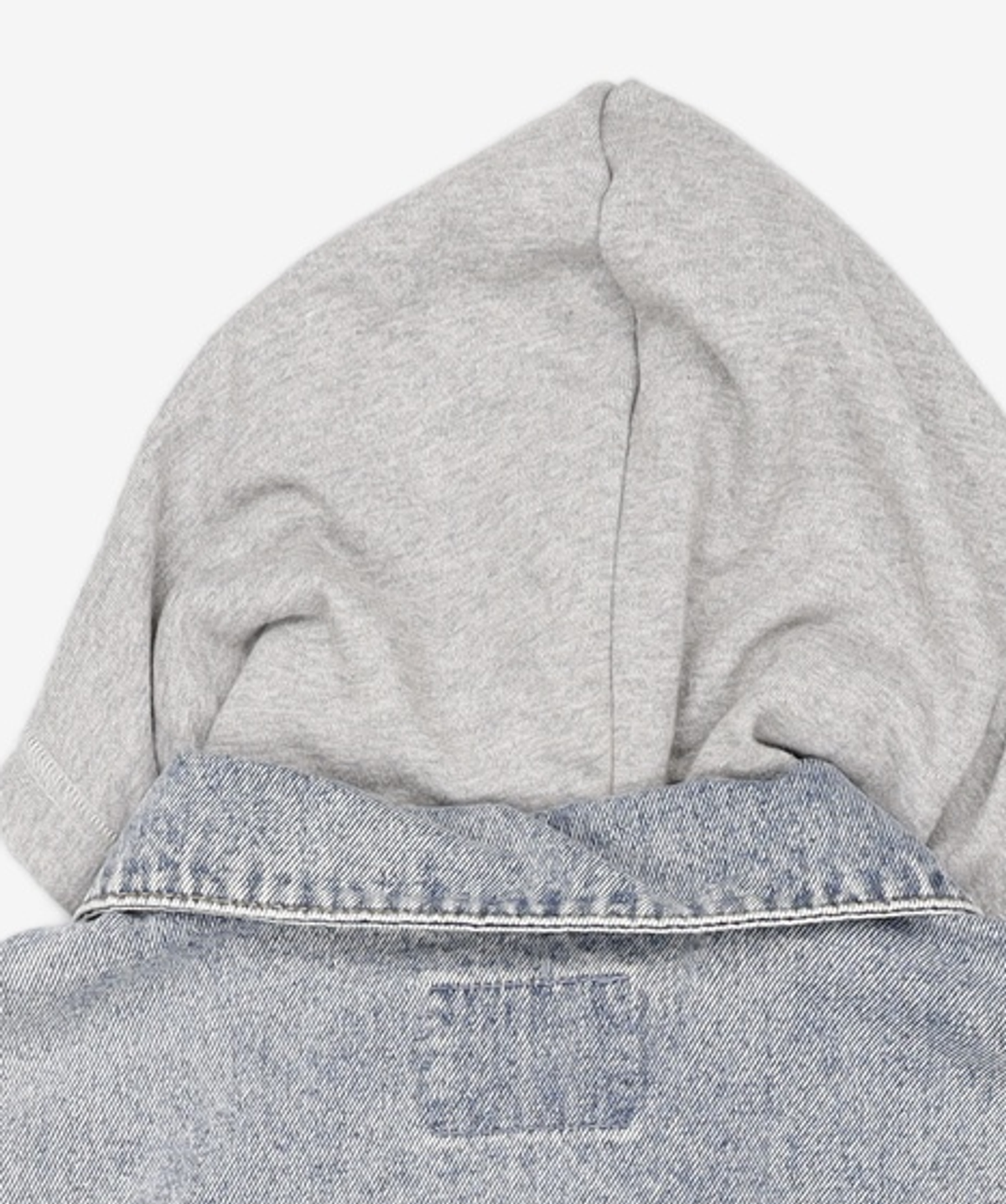 미쏘(MIXXO) 후드 데님 자켓 MIWJEC307J M