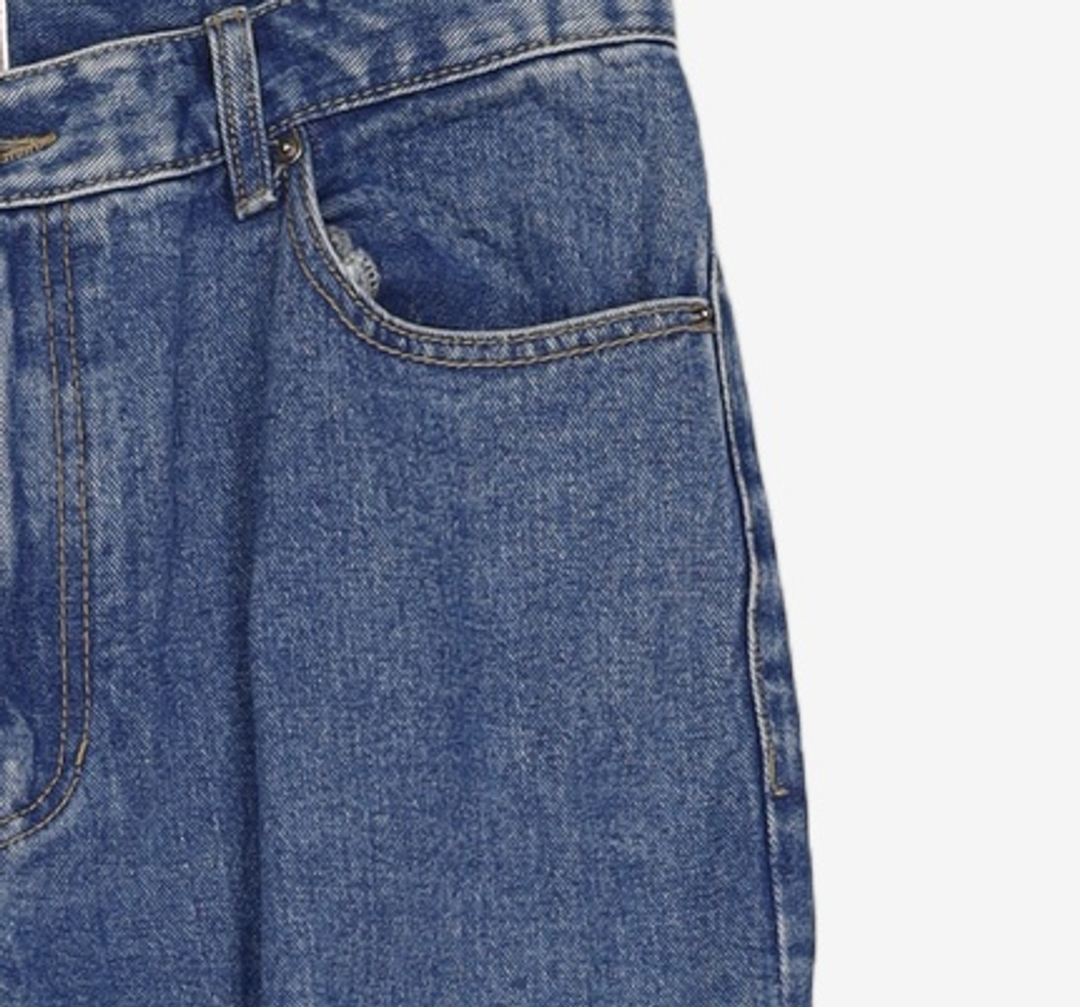 이스트서비스샵(eastserviceshop) Cargo Semi Denim Pants - M/Blue 50