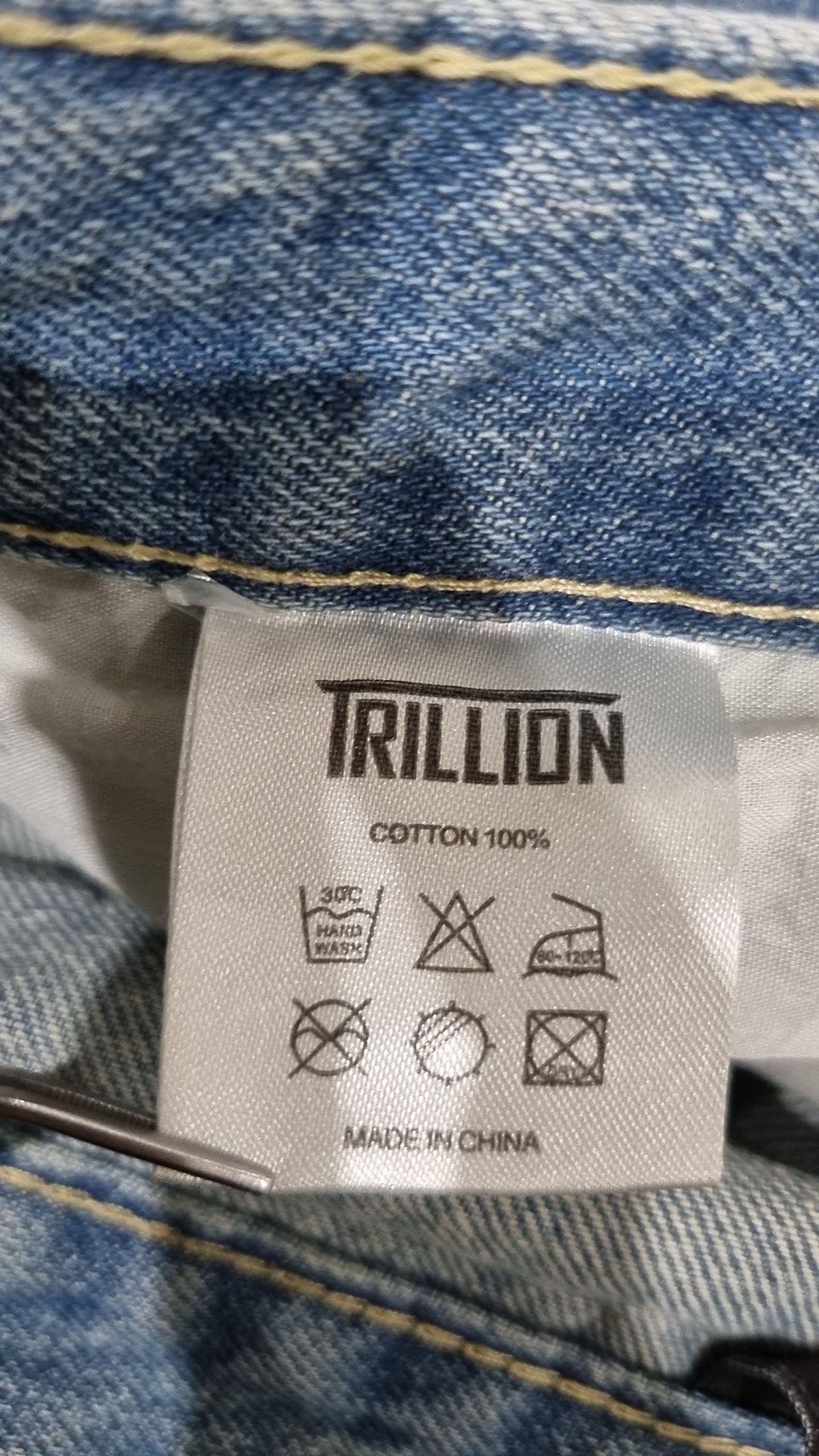 트릴리온(TRILLION) 청/데님 팬츠 XL