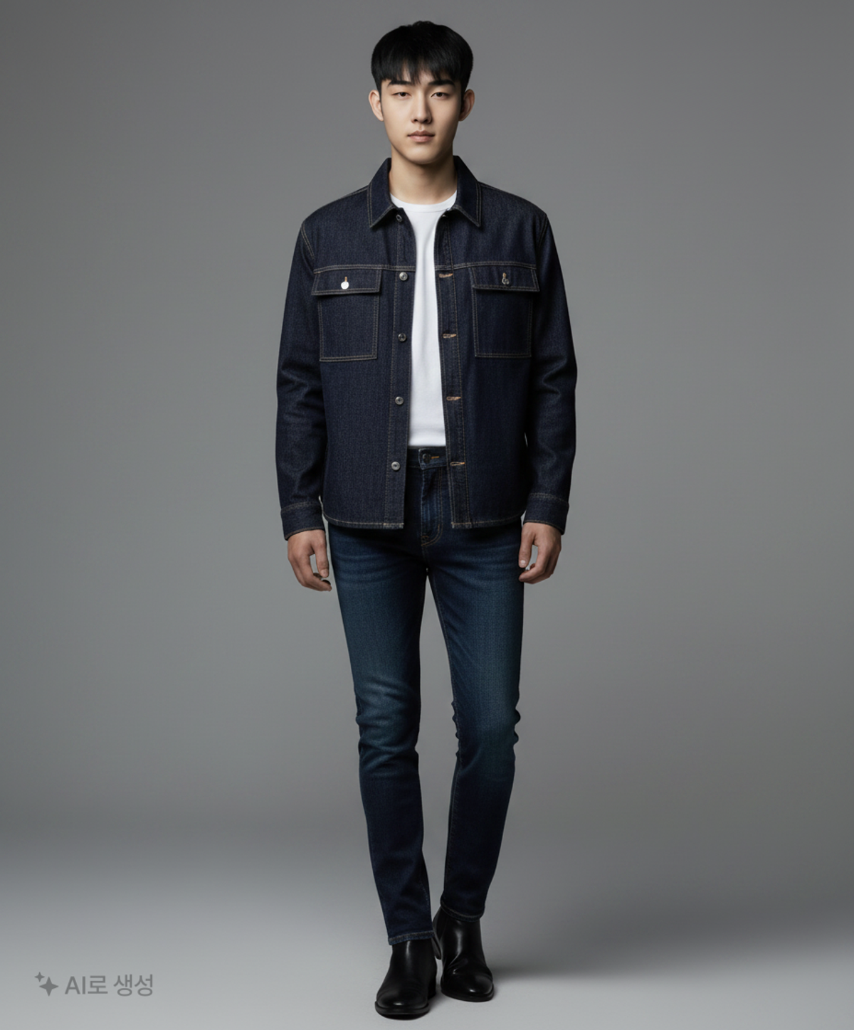 프랭크스톤(frank stone) 데님/트러커 재킷 100