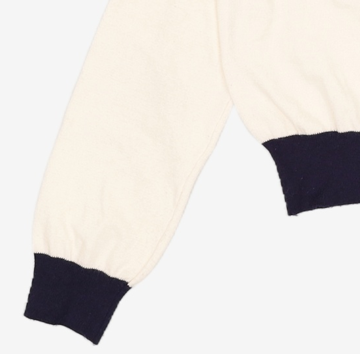 미쏘(MIXXO) 라운드넥 배색 가디건 MIWCKB912T S