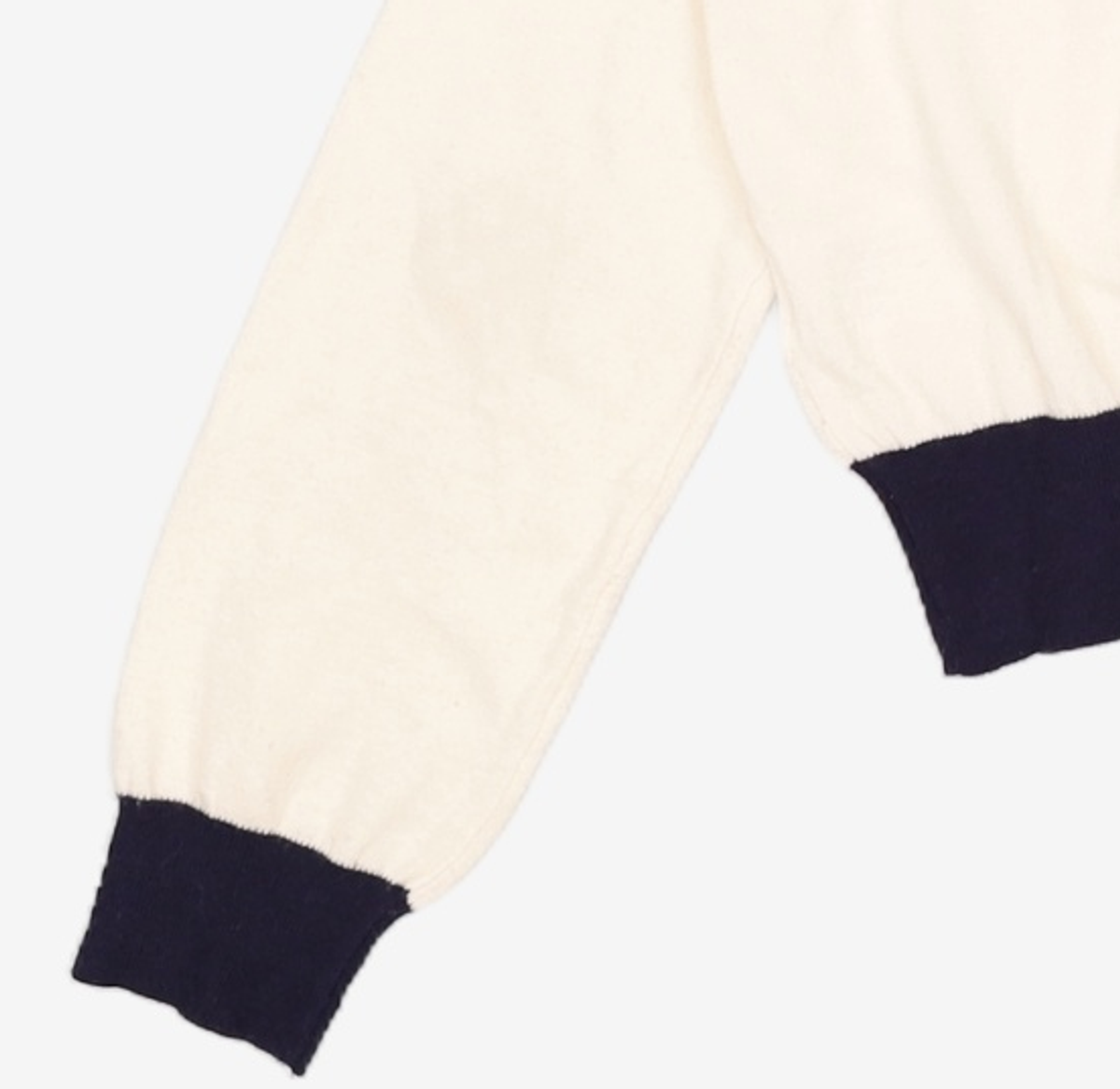 미쏘(MIXXO) 라운드넥 배색 가디건 MIWCKB912T S