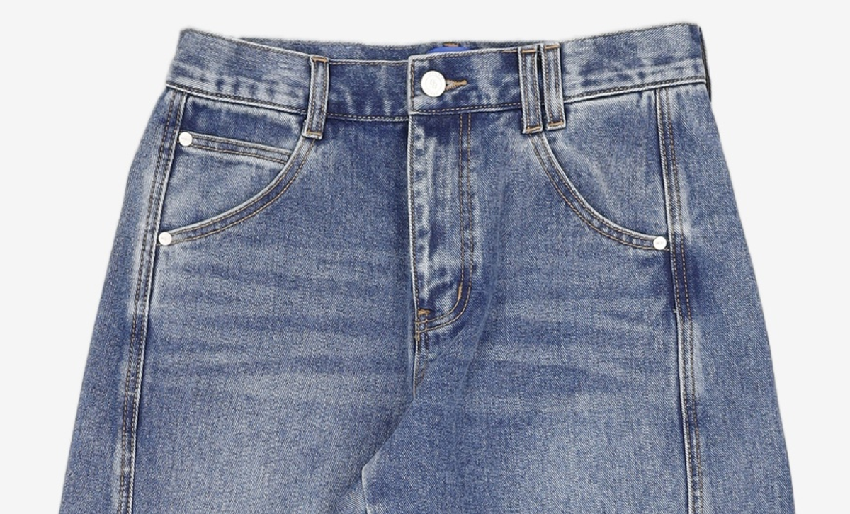 데케트(DECET) Curved Wide Jeans DCPT033Blue 28