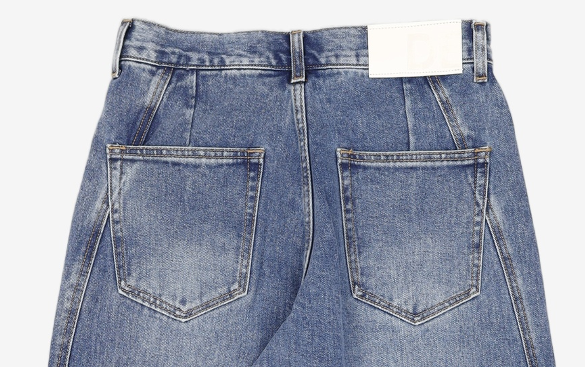 데케트(DECET) Curved Wide Jeans DCPT033Blue 28