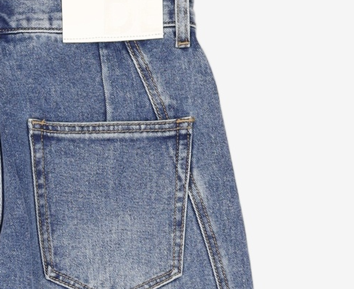 데케트(DECET) Curved Wide Jeans DCPT033Blue 28