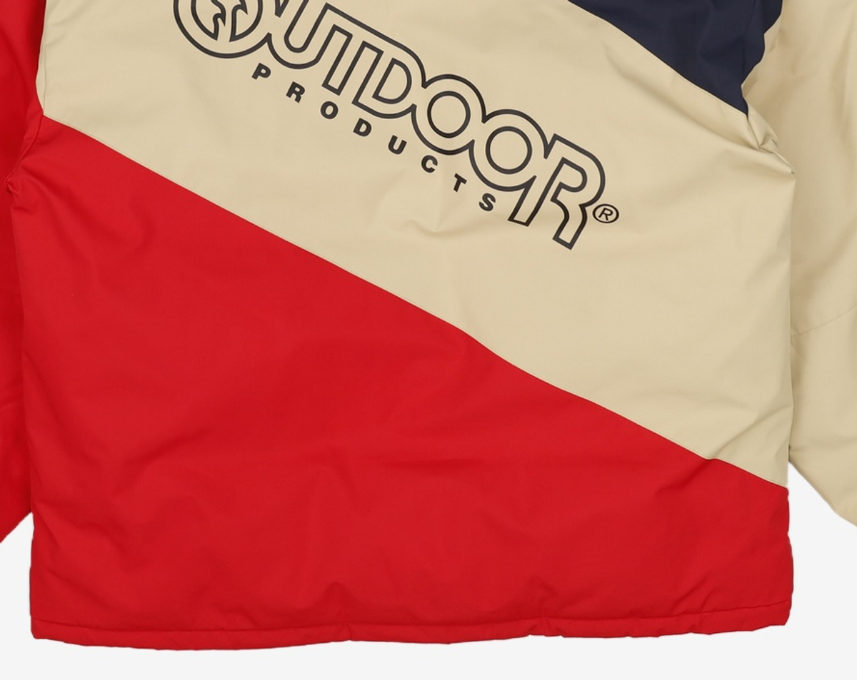 아웃도어 프로덕츠(OUTDOOR PRODUCTS) 블록 다운 자켓 BLOCK DOWN JACKET 0LL