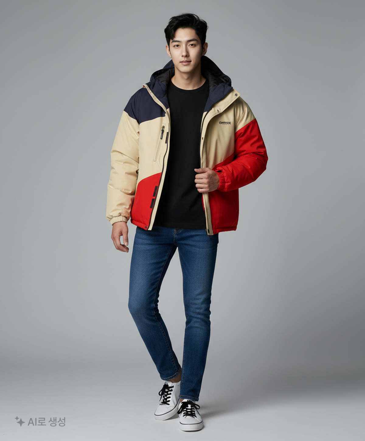 아웃도어 프로덕츠(OUTDOOR PRODUCTS) 블록 다운 자켓 BLOCK DOWN JACKET 0LL