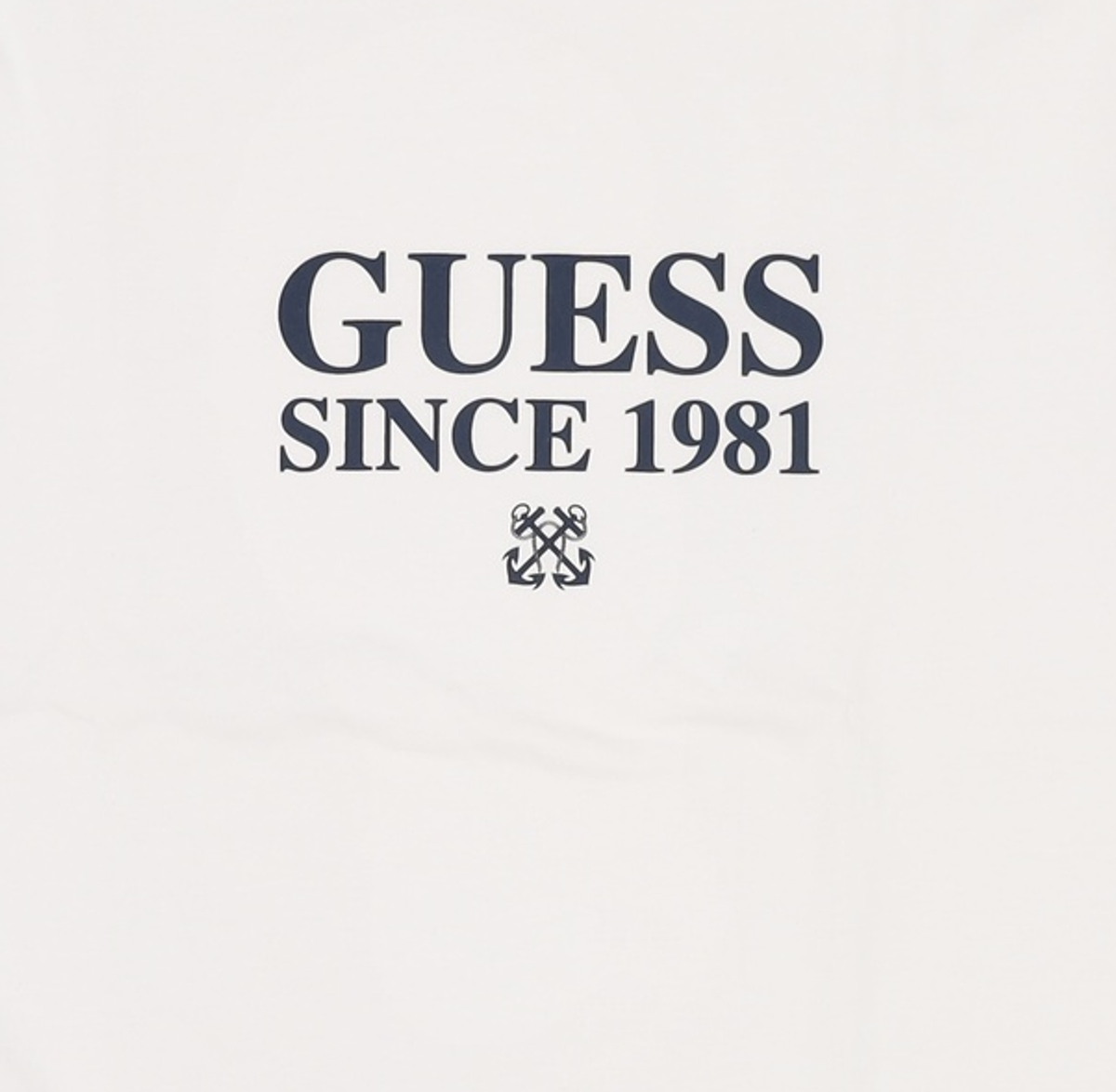 게스(GUESS) GUESS 레터링 반팔티 S