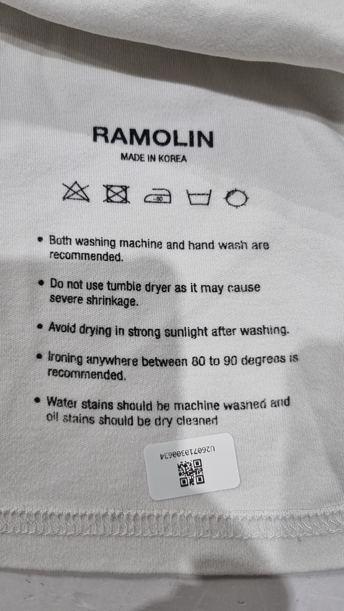 라모랭(RAMOLIN) 반소매 티셔츠 3
