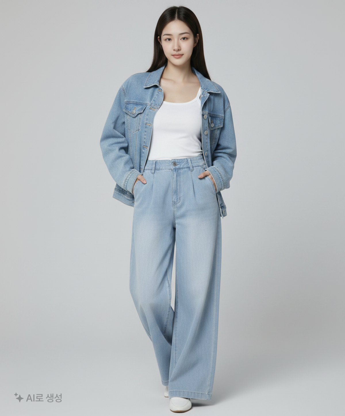 더엣지(THEATG) 청/데님 팬츠 55