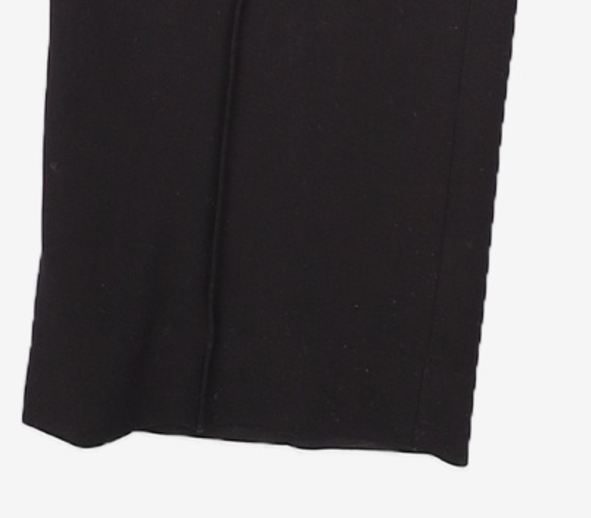 가먼트레이블(GARMENT LABLE) Banding Side Slit Slacks - Black L