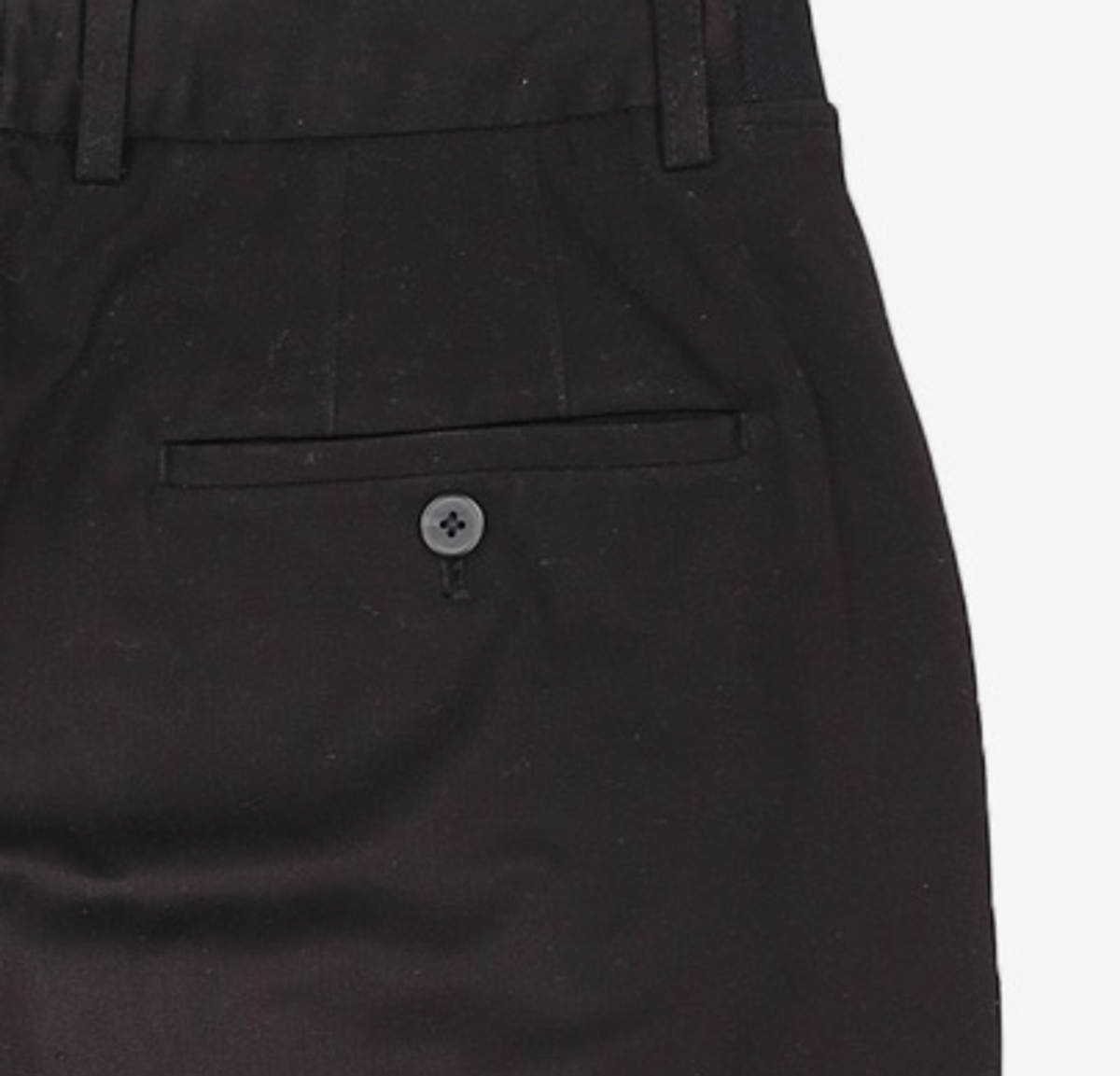 가먼트레이블(GARMENT LABLE) Banding Side Slit Slacks - Black L
