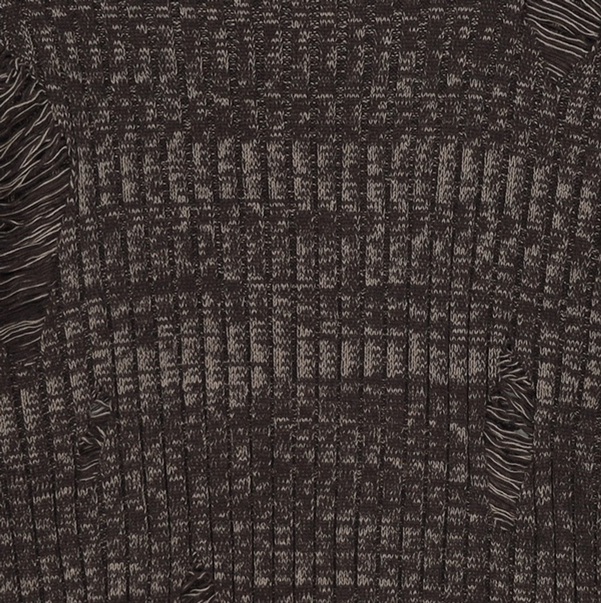 메인부스(MAINBOOTH) Fragile Club Damage Sweater(BLACK) M