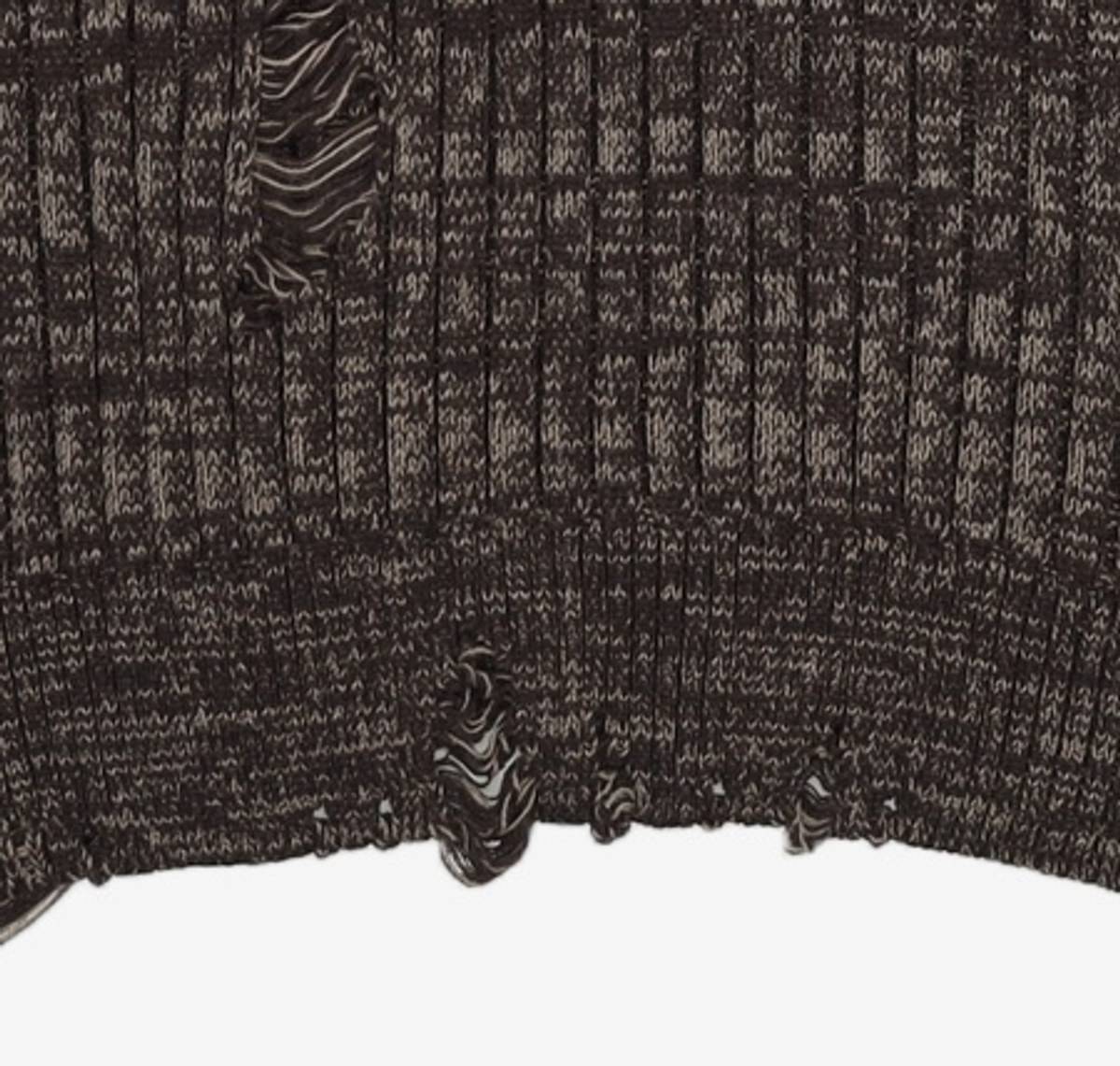 메인부스(MAINBOOTH) Fragile Club Damage Sweater(BLACK) M
