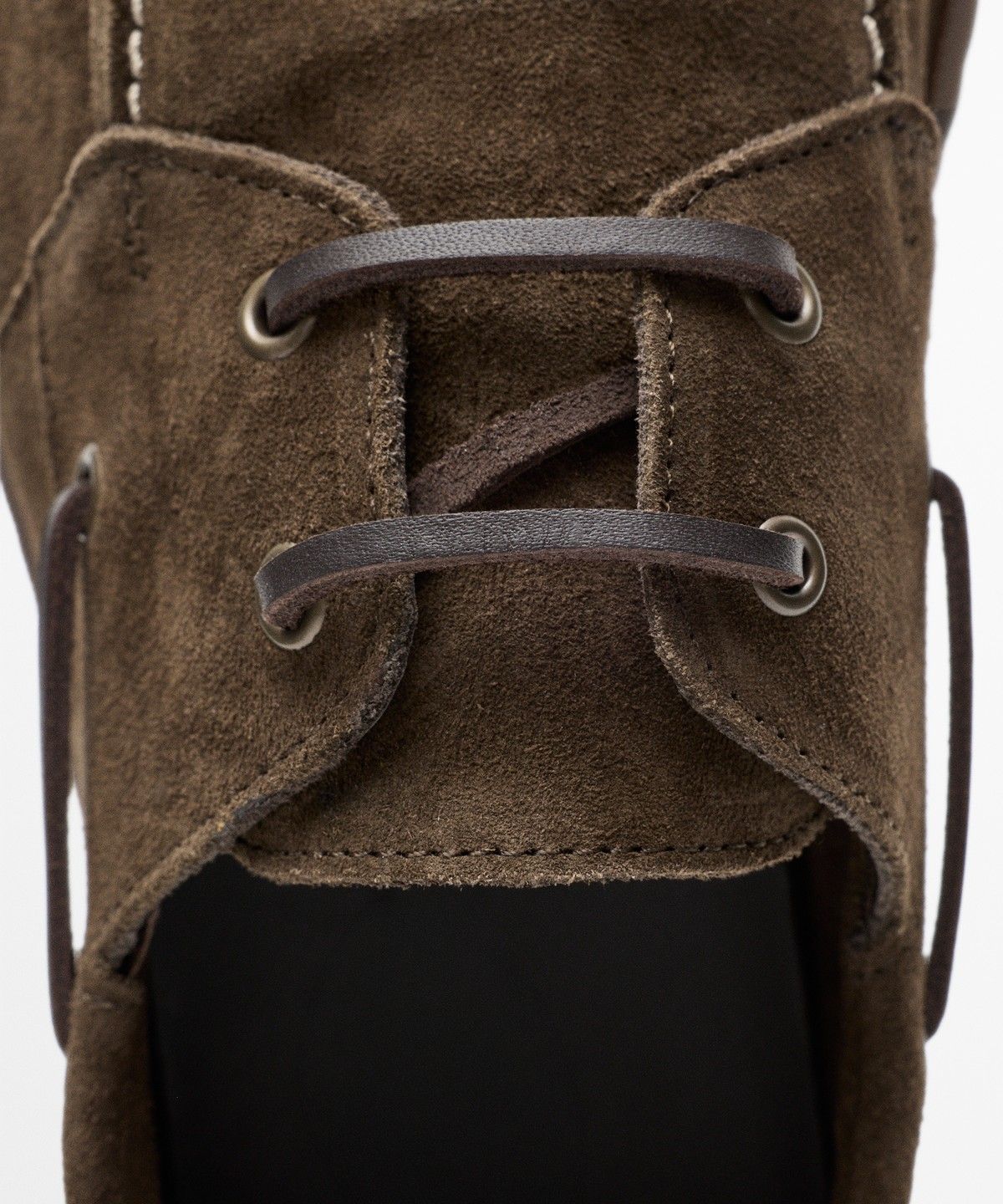 마시모두띠(MASSIMO DUTTI) 소프트 레더 보트 슈즈