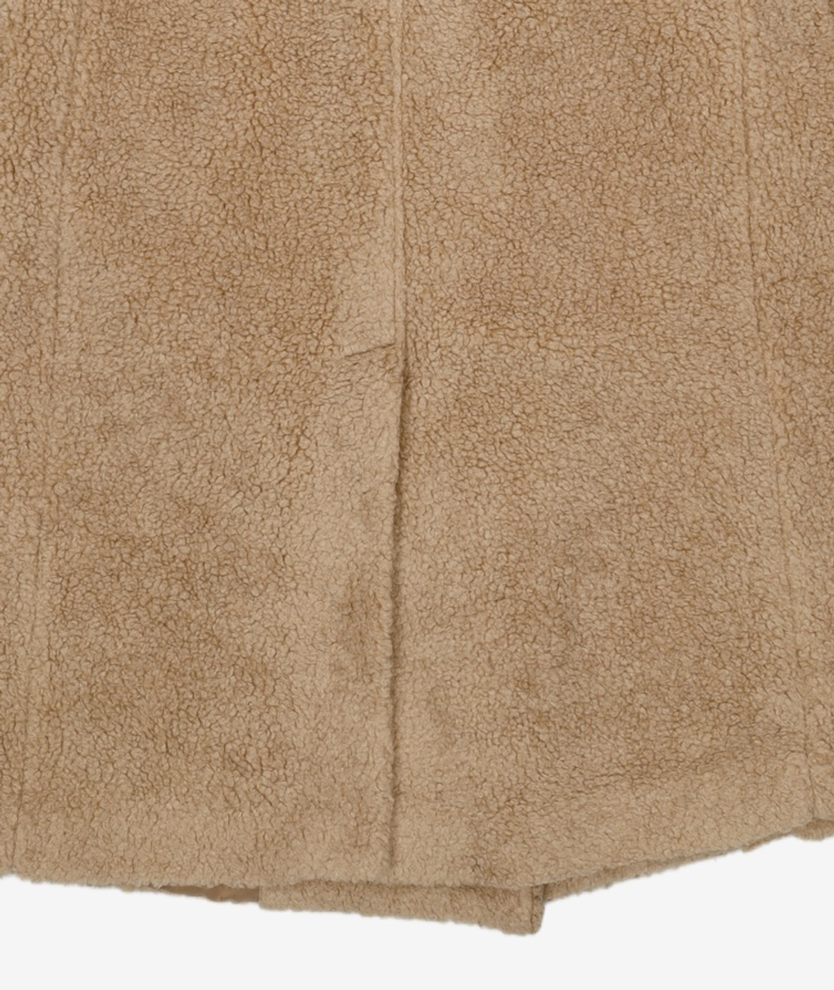 와드로브(WARDROBE) OVERFIT TEDDY BEAR COAT_BROWN FREE