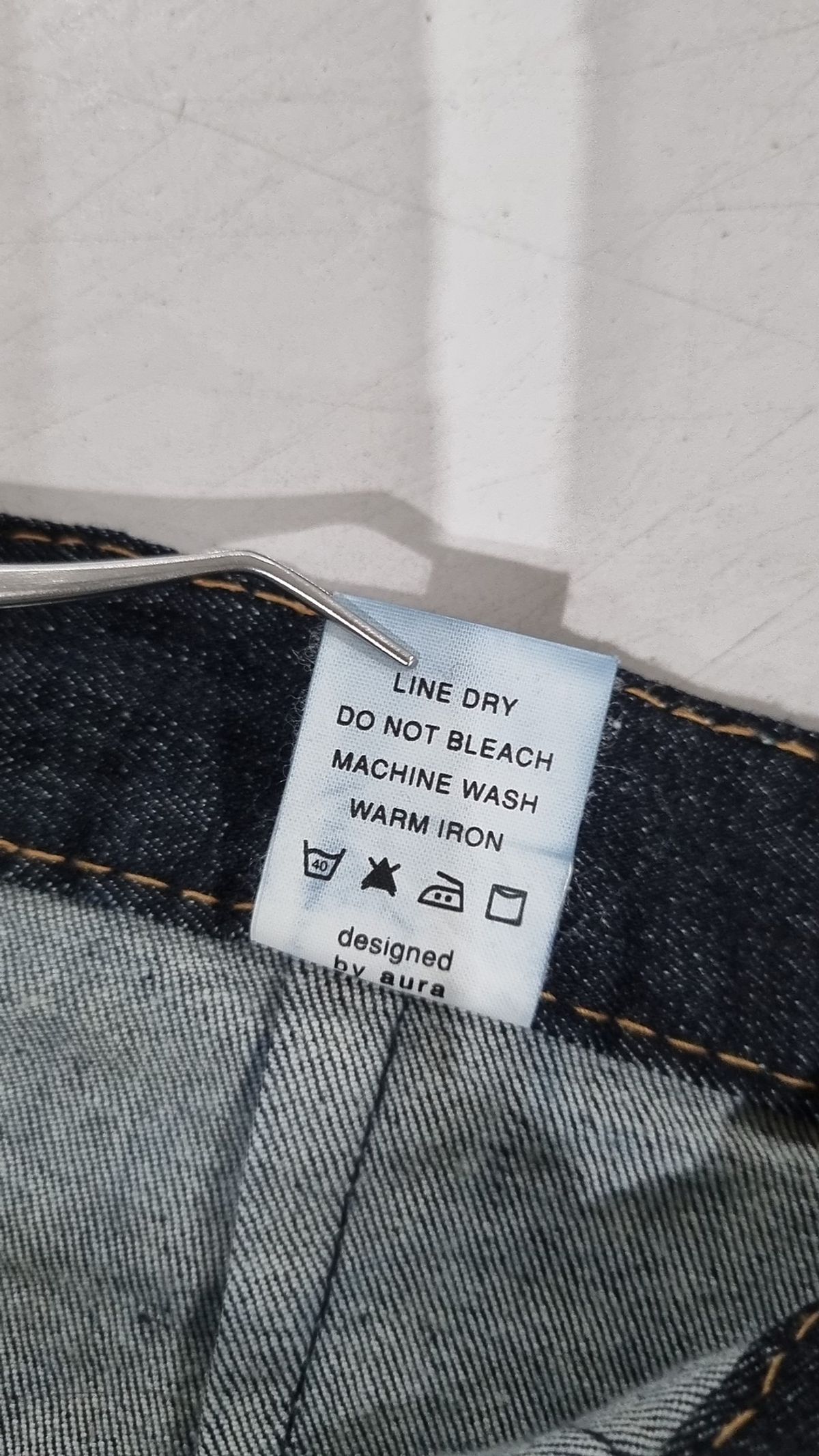 아우라 데님(Aura Denim) 미니스커트 L
