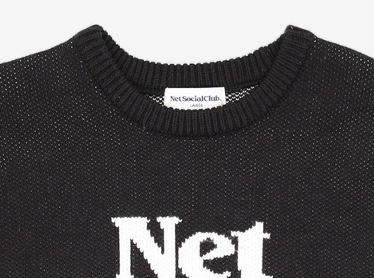 넷소셜클럽(NET SOCIAL CLUB) 니트/스웨터 L