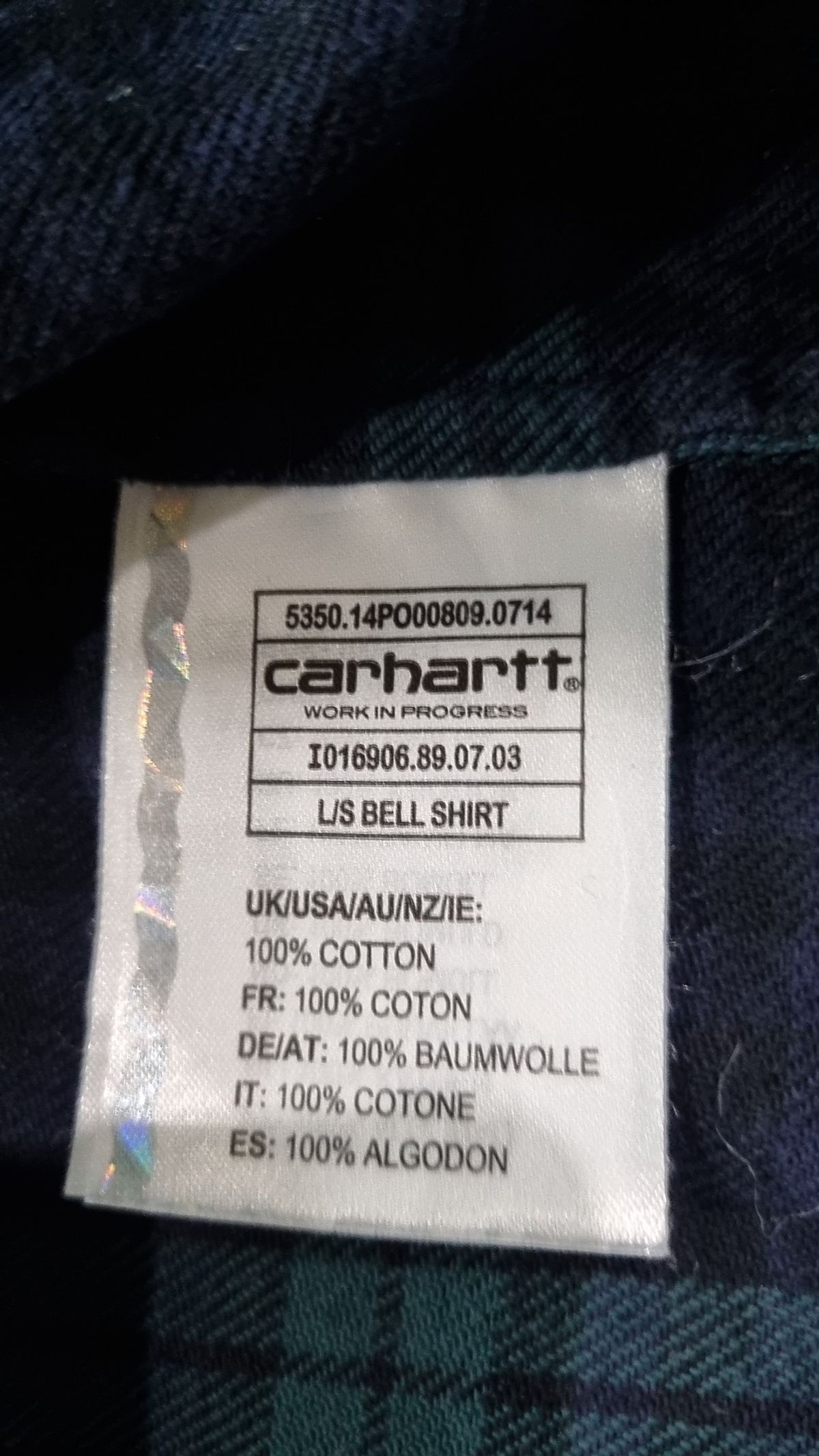 칼하트WIP(CARHARTT WIP) 캐주얼 셔츠 S