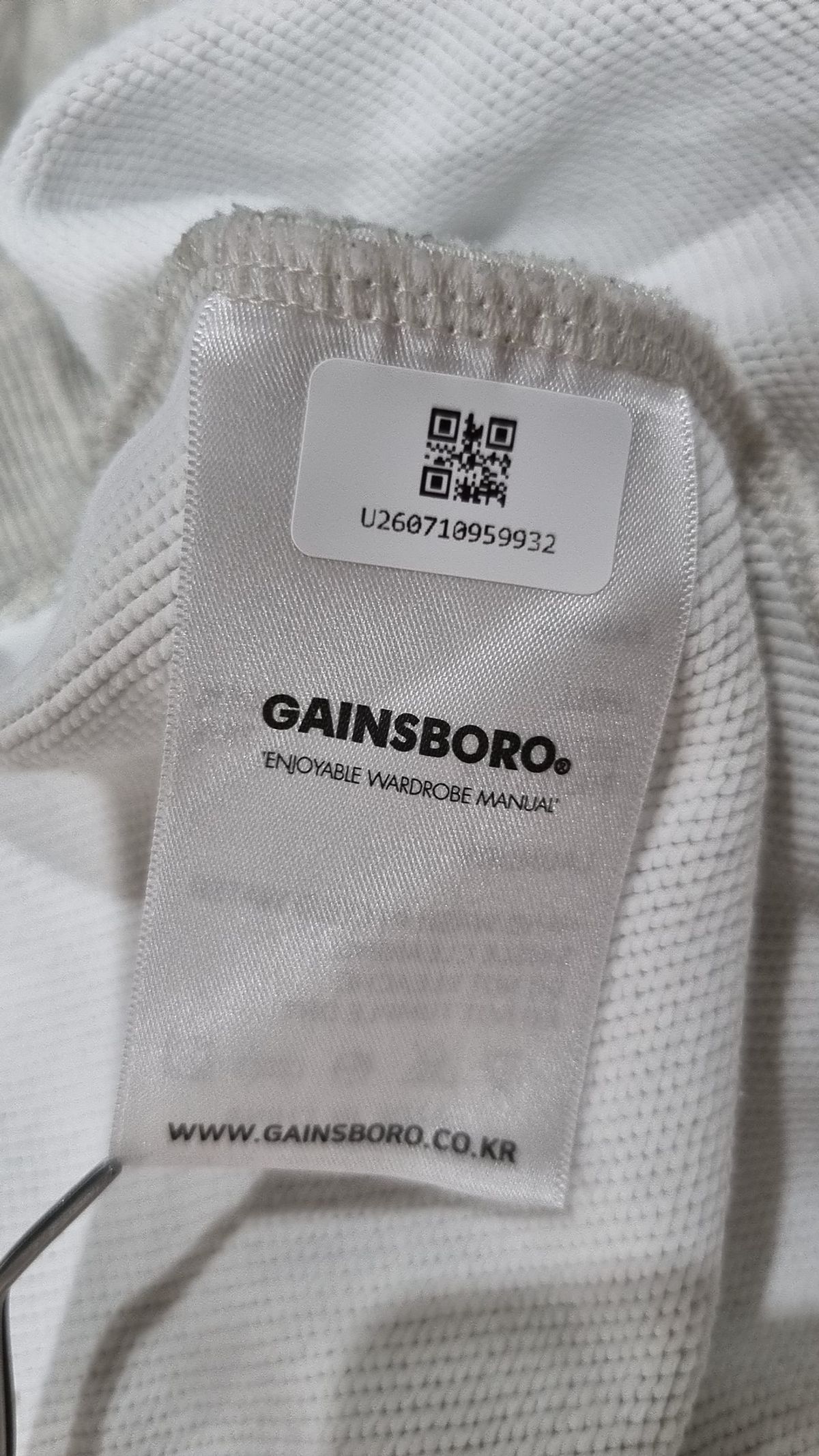 게인스보로(GAINSBORO) 후드 티셔츠 XL
