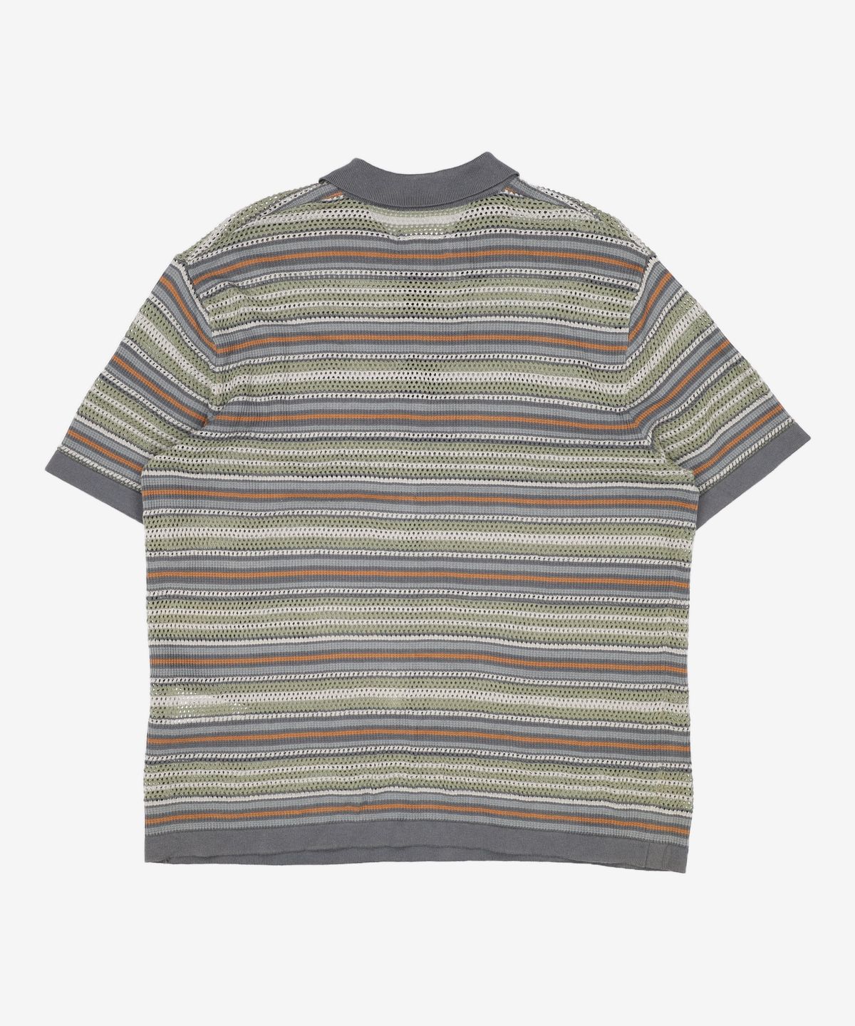 디스이즈네버댓(THISISNEVERTHAT) Striped S/S Knit Polo Ivory L