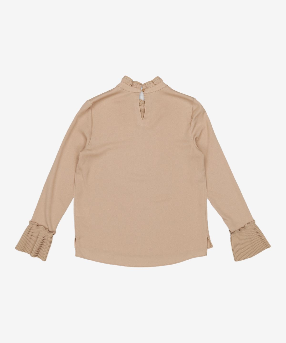 미쏘(MIXXO) 소매 플리츠 블라우스 MIWBL8V31A S
