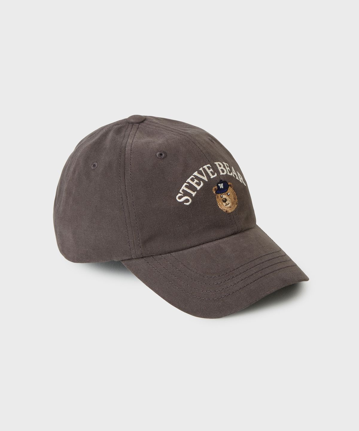 후아유(WHO.A.U) Steve Head Embroidery Ball Cap / WHACG4921A