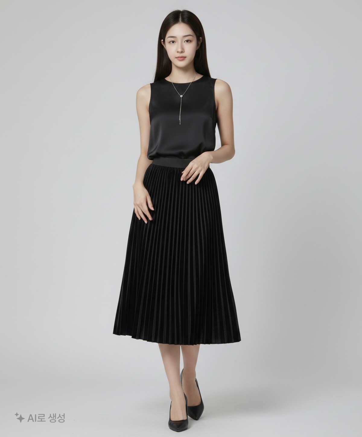 끄레아또레(CREATORE) 롱스커트