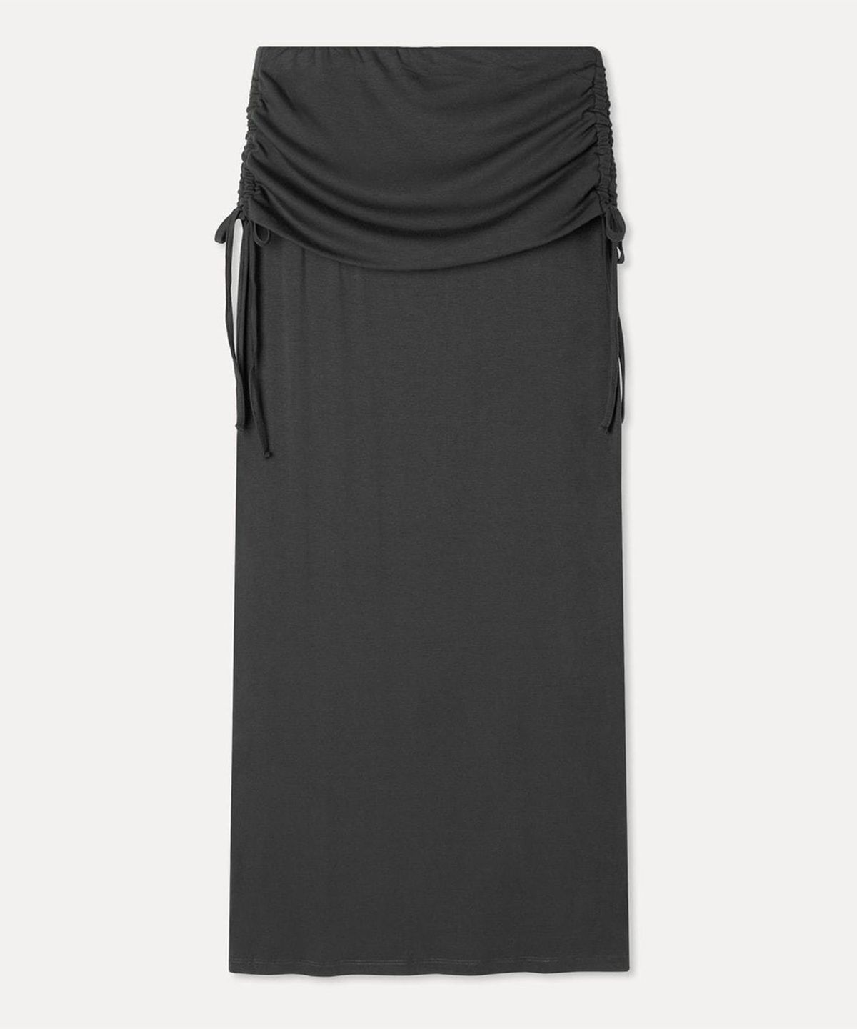 미쏘(MIXXO) 폴디드 밴딩 셔링 스커트_MIWWMG916C