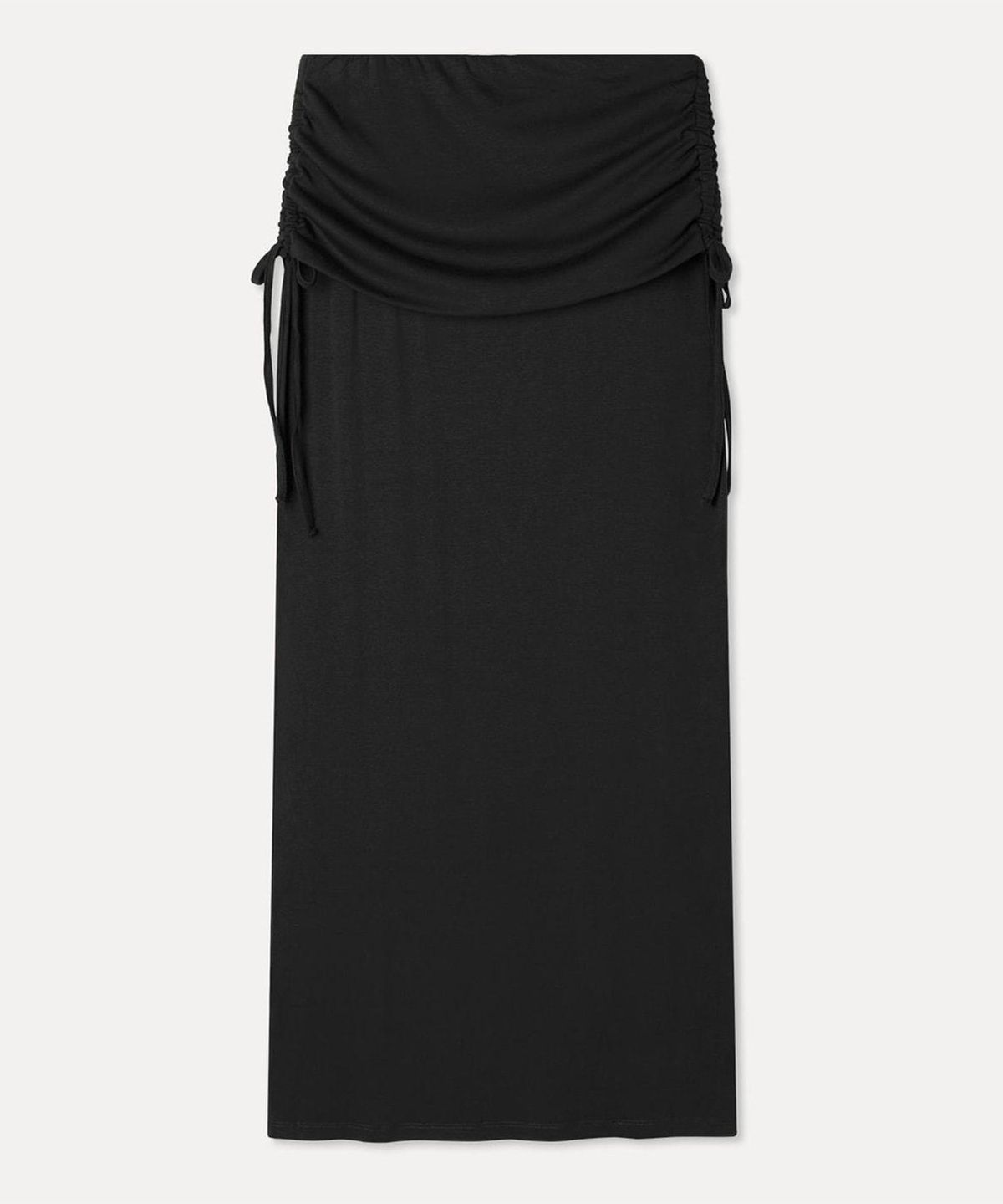 미쏘(MIXXO) 폴디드 밴딩 셔링 스커트_MIWWMG916C