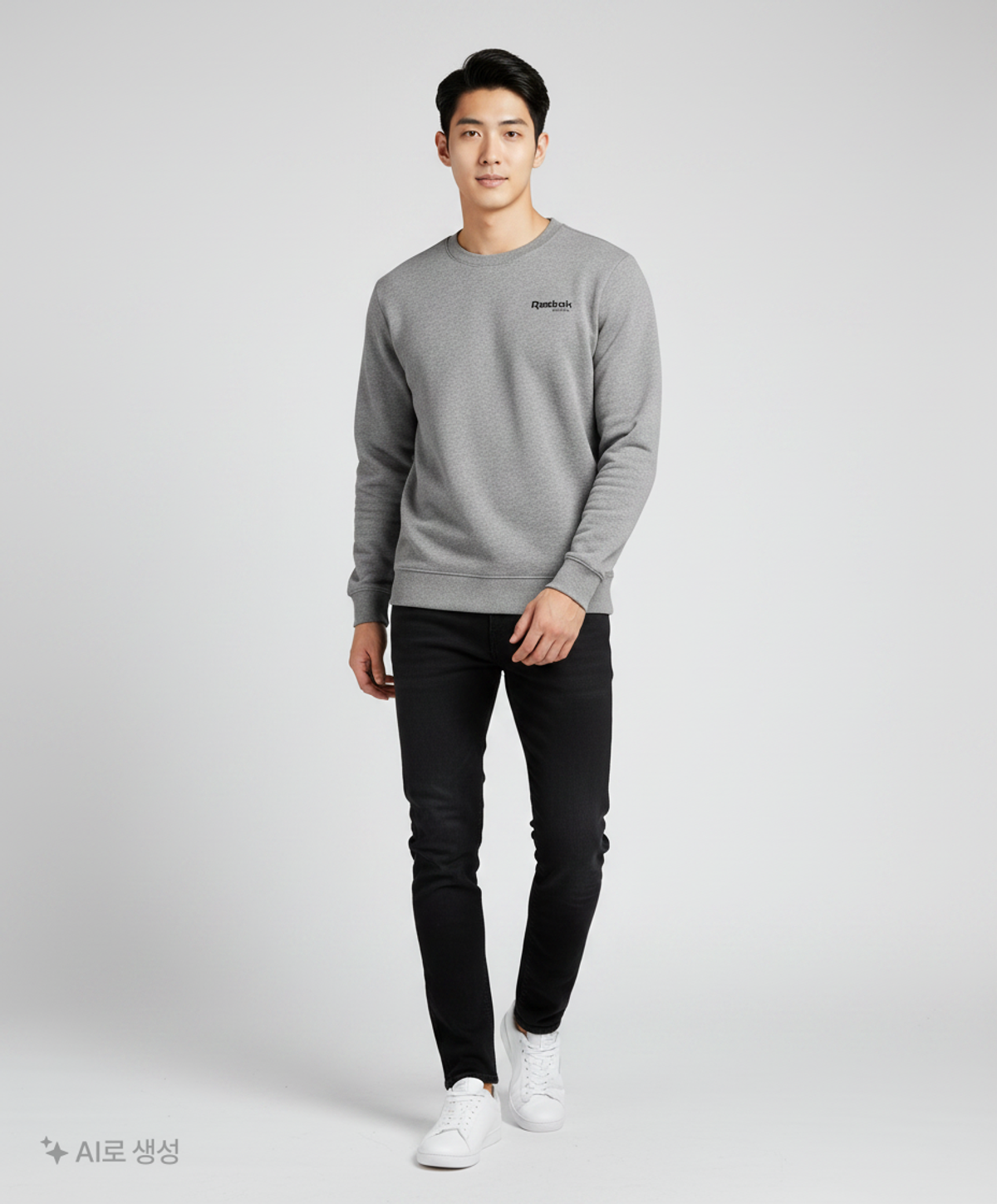 리복(REEBOK) 맨투맨/스웨트셔츠 L
