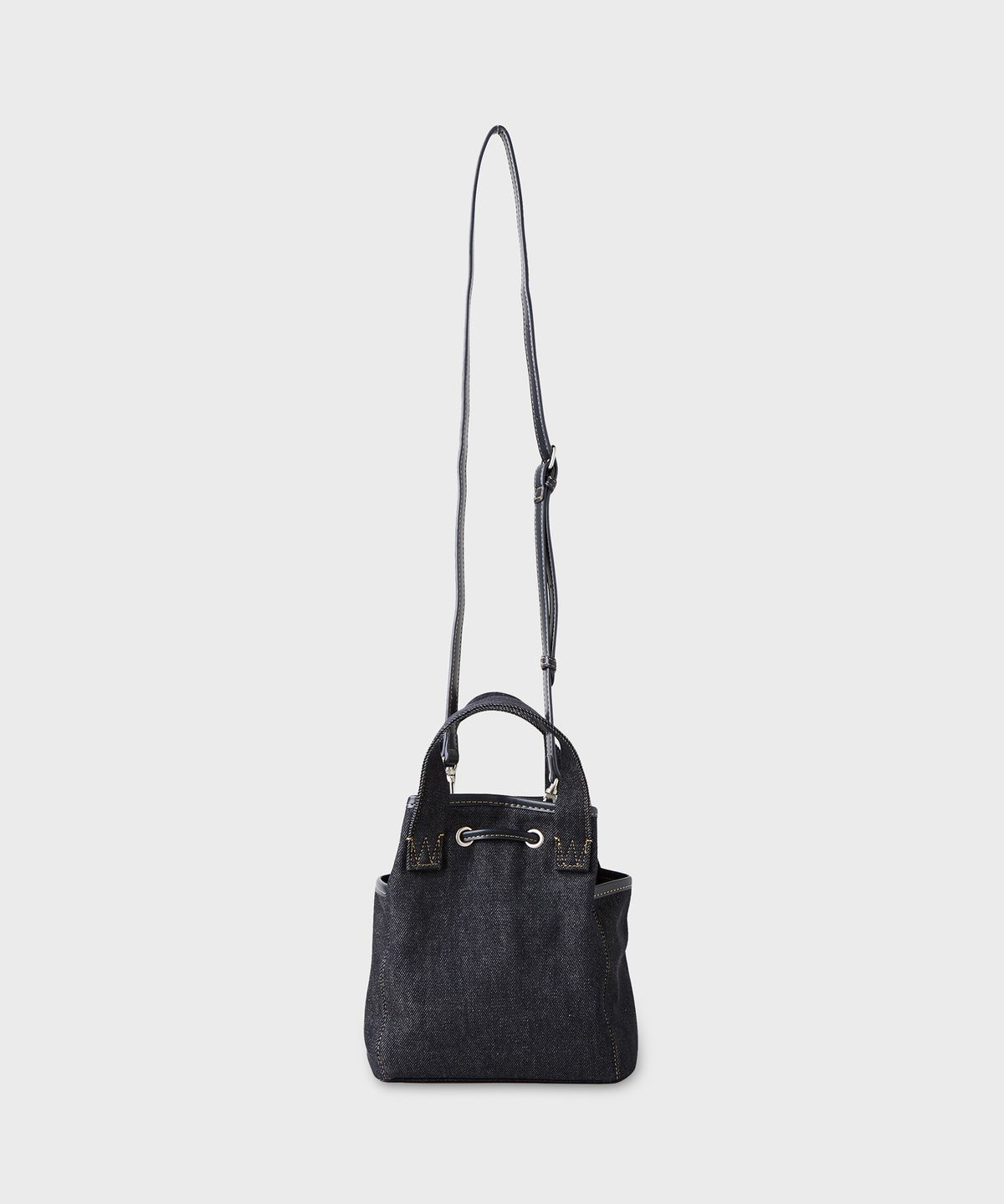 후아유(WHO.A.U) Steve Denim Bucket Cross Bag / WHBGG3822A
