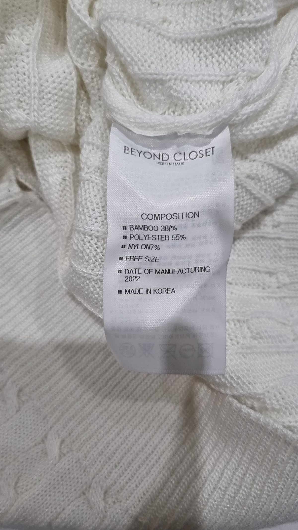 비욘드클로젯(BEYOND CLOSET) 니트/스웨터 FREE