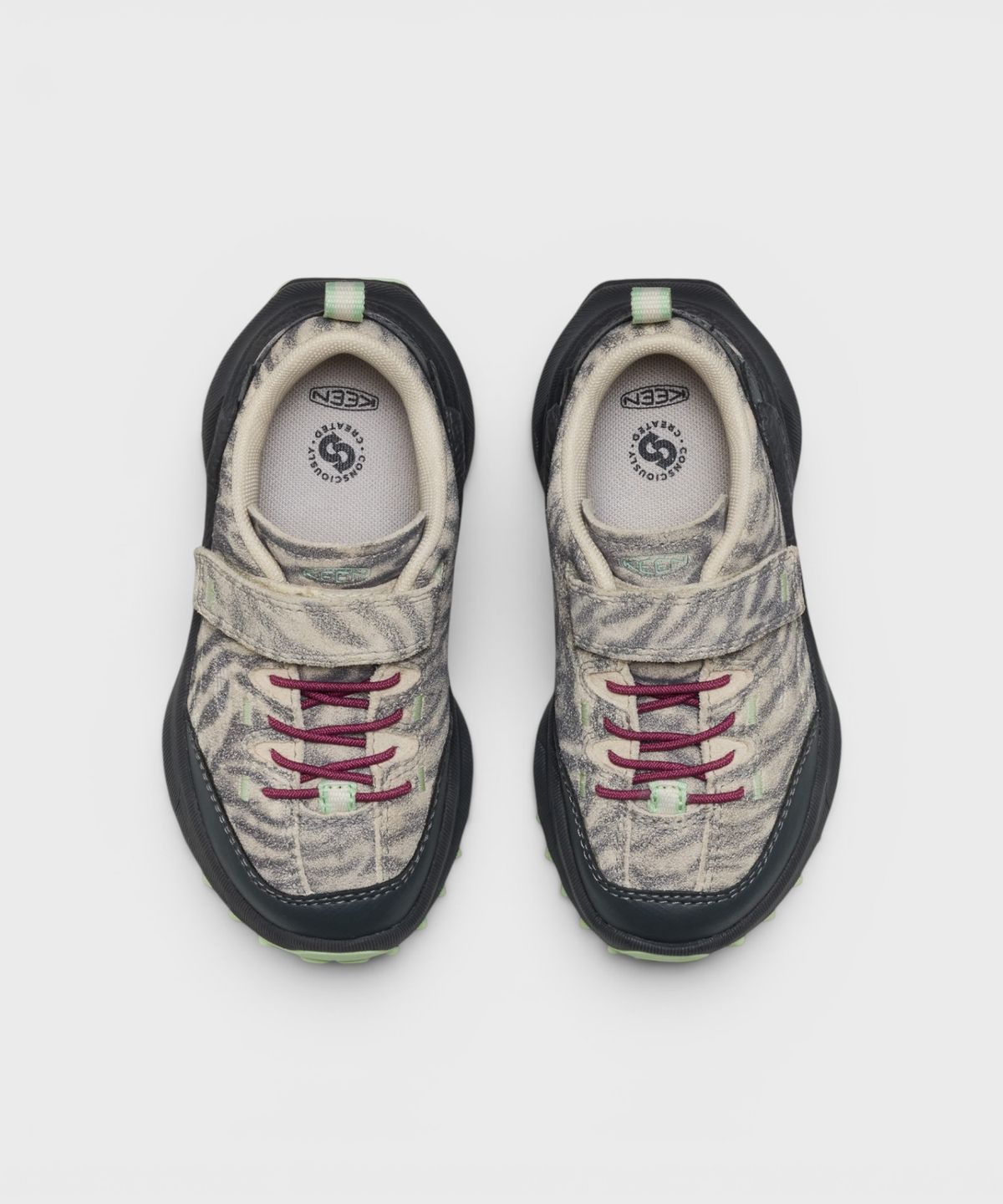 킨(KEEN) 재스퍼 자이오닉 키즈(리틀키즈) 스니커즈 WILD/SCENIC GREEN