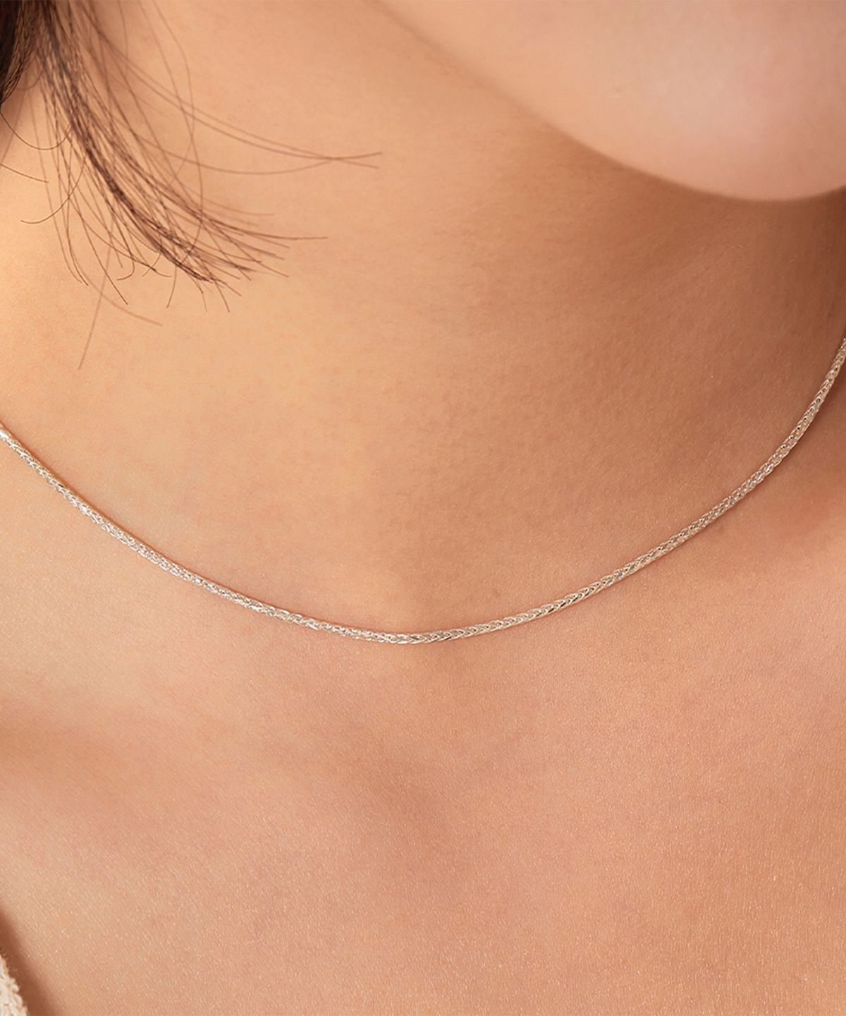 엘렌쥬얼리(HELENE JEWELRY) 실버 Silver 925 헨스 체인 은 목걸이