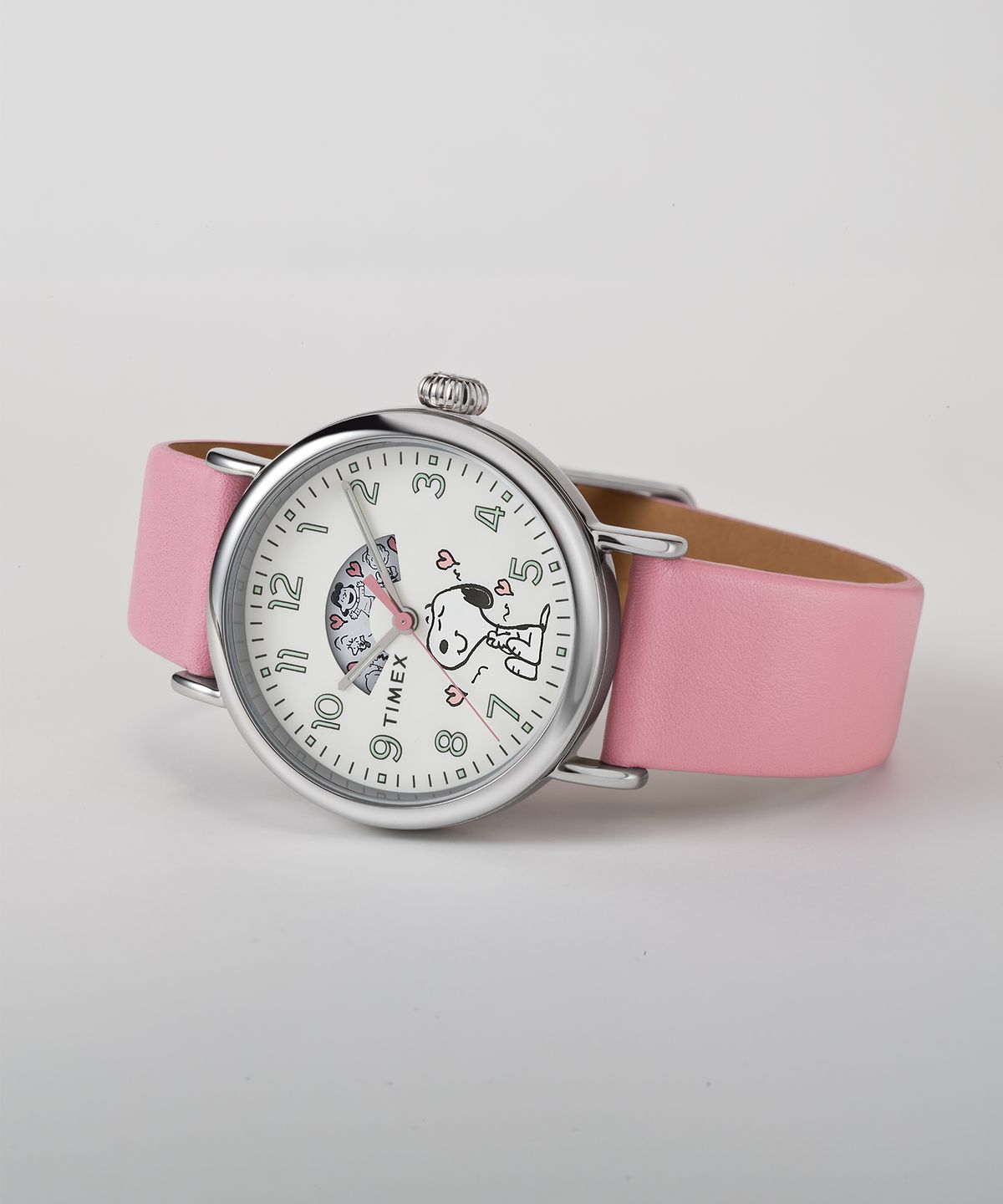 타이맥스(TIMEX) 타이맥스 x 피너츠 스누피 발렌타인 시계선물 40mm