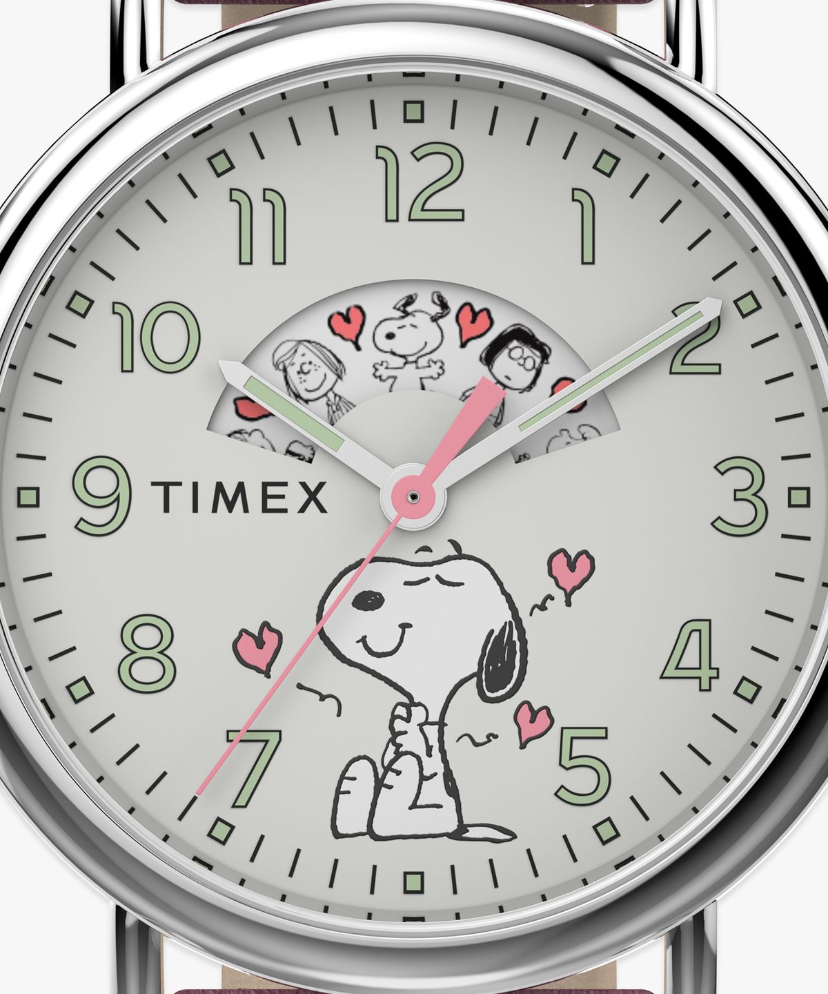 타이맥스(TIMEX) 타이맥스 x 피너츠 스누피 발렌타인 시계선물 40mm