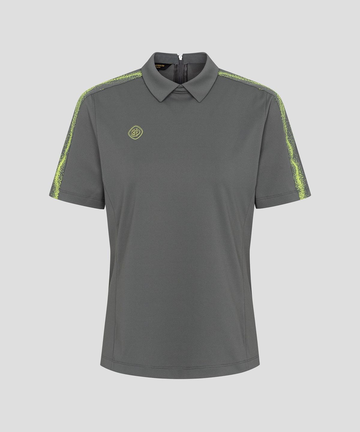 빈폴골프(BEANPOLE GOLF) [B_under] 여성 네온 포인트 반소매 티셔츠  카키