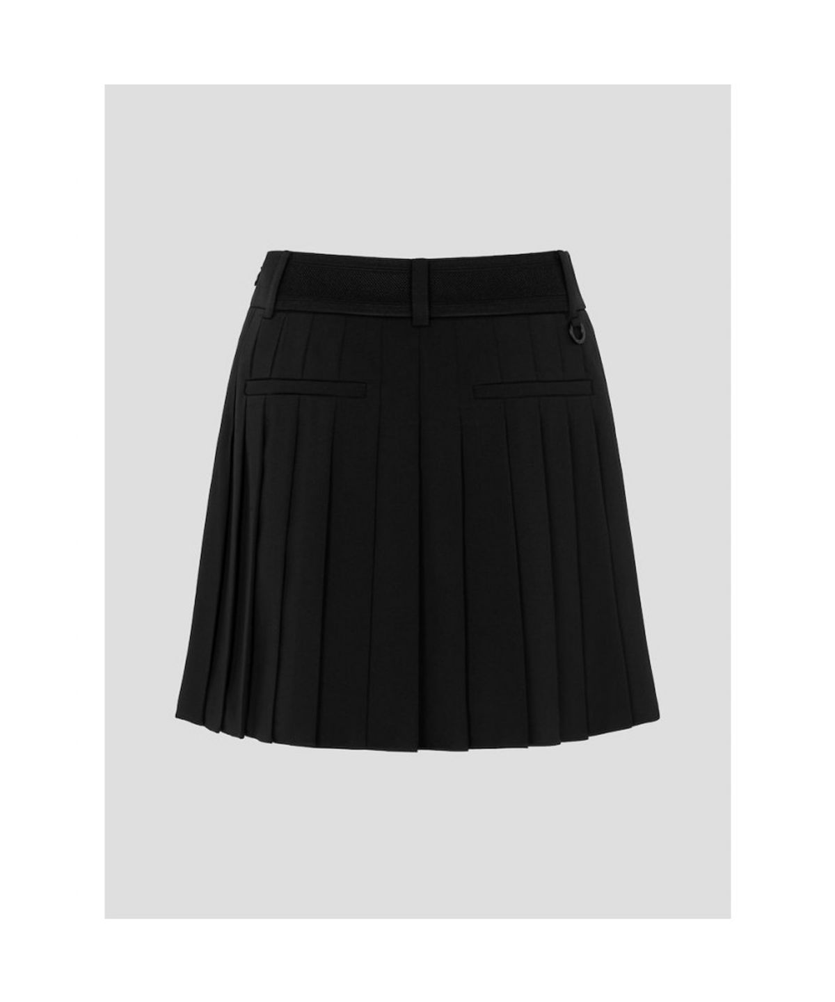 빈폴골프(BEANPOLE GOLF) [B_under] 여성 잔플리츠 랩스커트  블랙