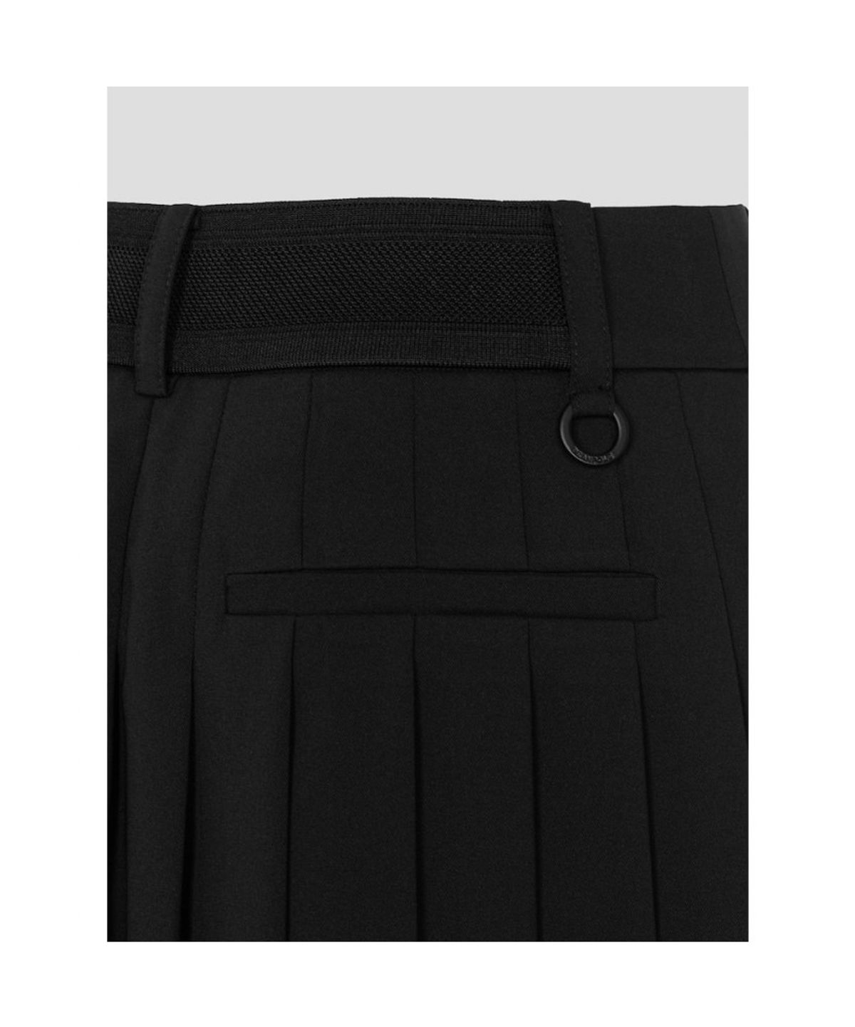 빈폴골프(BEANPOLE GOLF) [B_under] 여성 잔플리츠 랩스커트  블랙